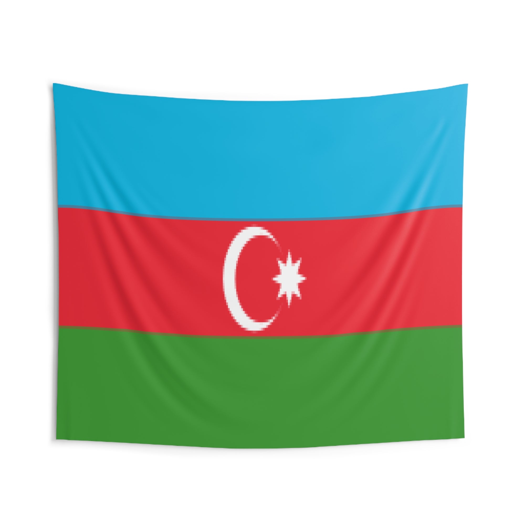 Azerbaijan Country Flag Wall Hanging Tapestry-Express Your Love Gifts