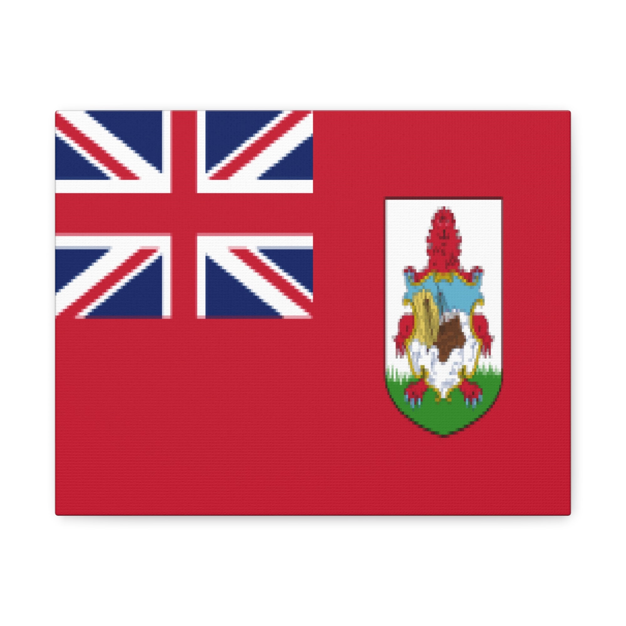 Bermuda Country Flag Canvas Vibrant Wall Art Unframed Home Decor-Express Your Love Gifts