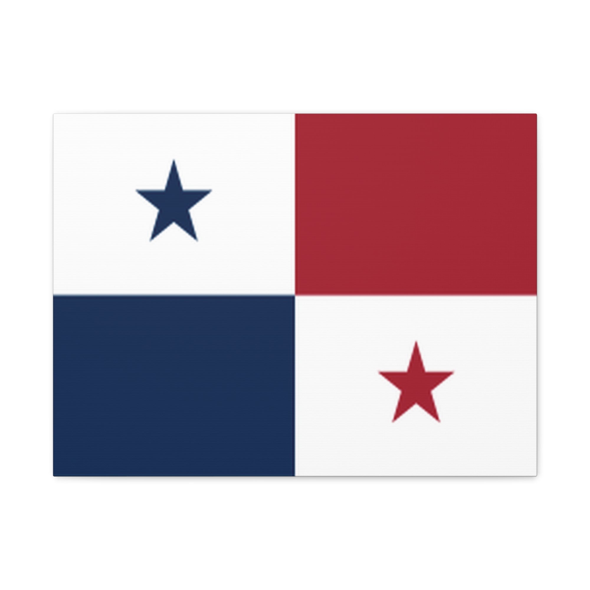 Panama Country Flag Canvas Vibrant Wall Art Unframed Home Decor-Express Your Love Gifts