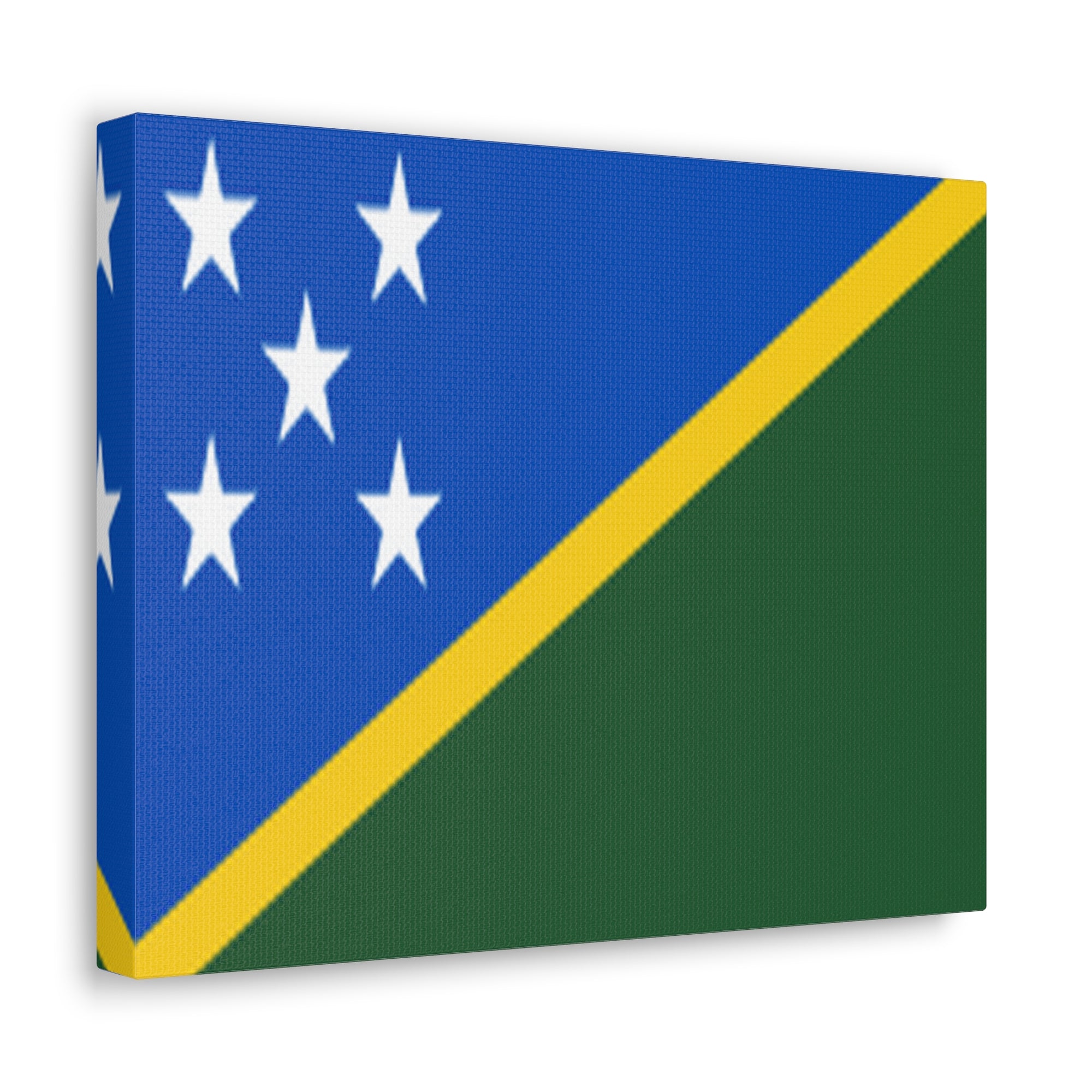 Solomon Islands Country Flag Canvas Vibrant Wall Art Unframed Home Decor-Express Your Love Gifts