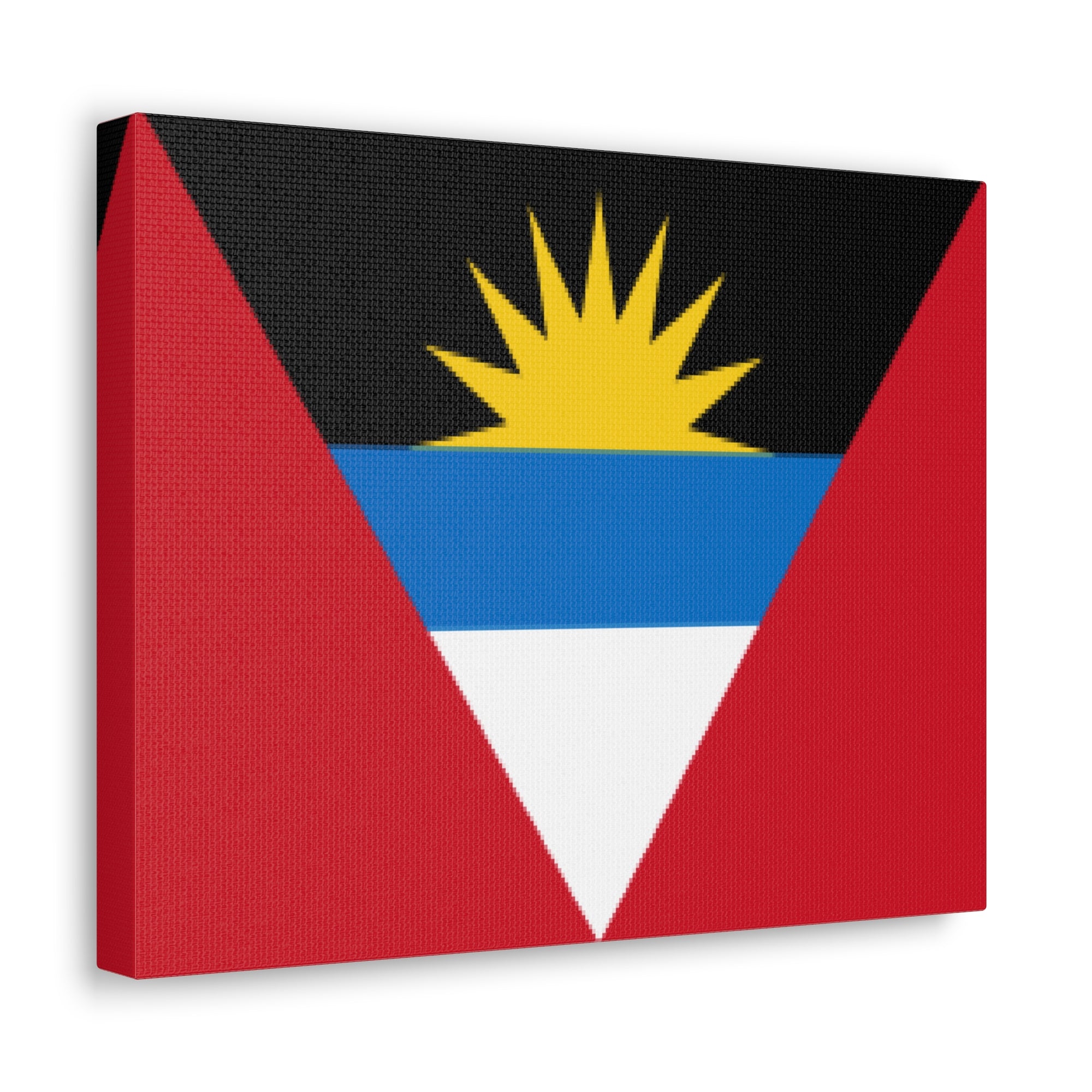 Antigua and Barbuda Country Flag Canvas Vibrant Wall Art Unframed Home Decor-Express Your Love Gifts