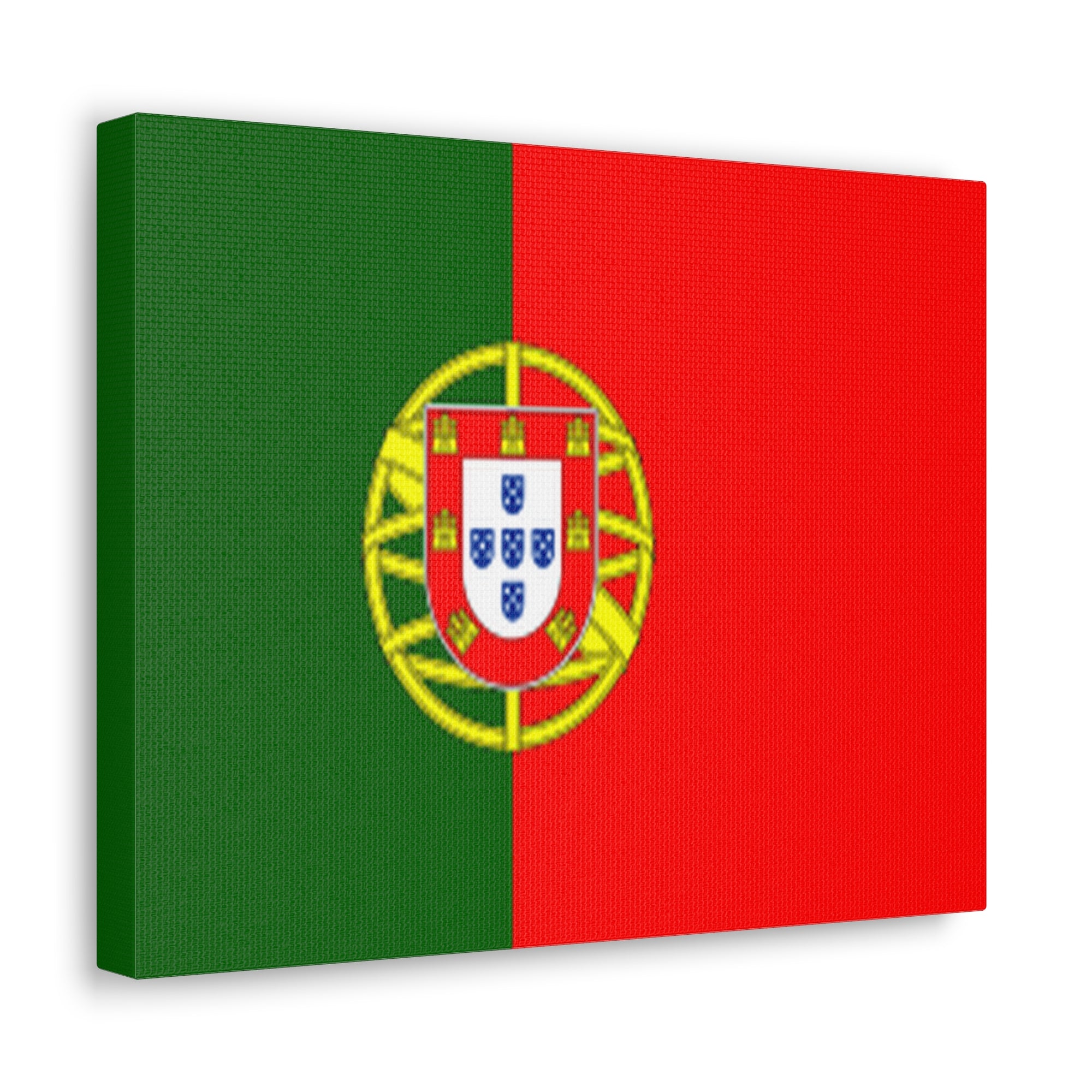 Portugal Country Flag Canvas Vibrant Wall Art Unframed Home Decor-Express Your Love Gifts