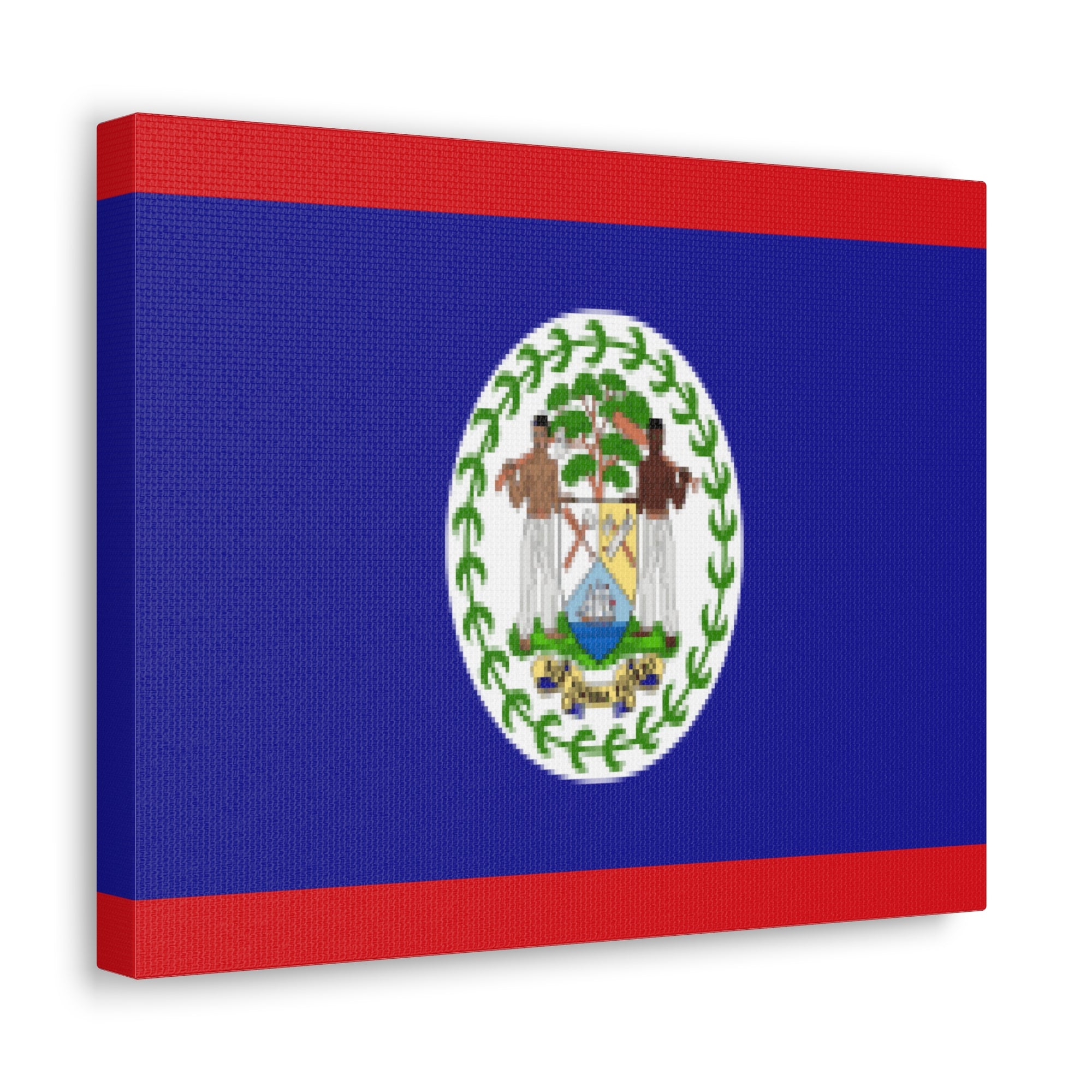 Belize Country Flag Canvas Vibrant Wall Art Unframed Home Decor-Express Your Love Gifts