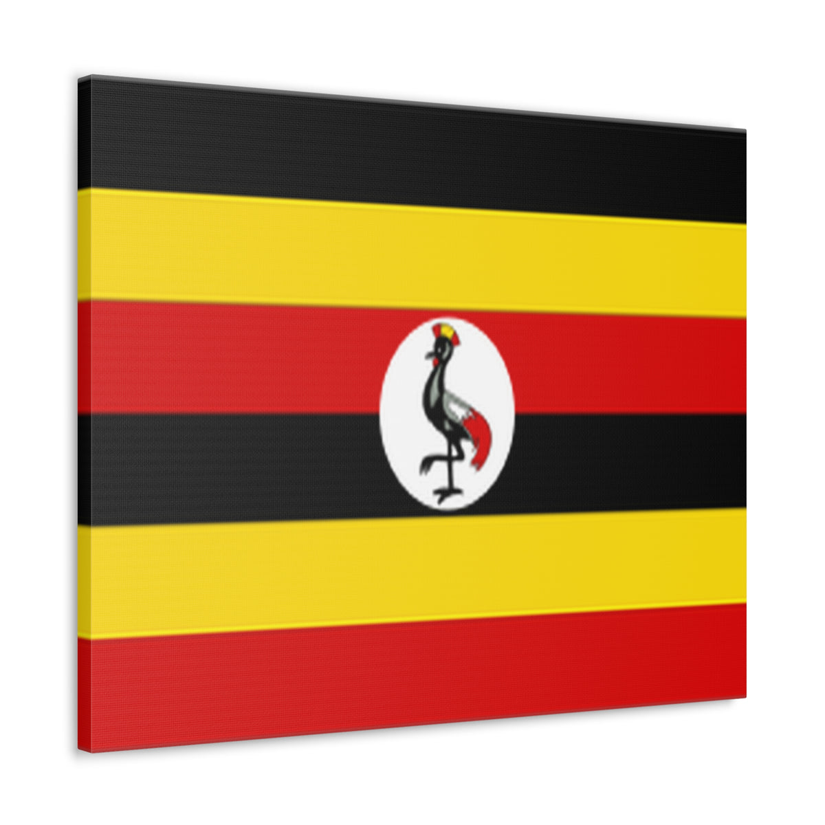 Uganda Country Flag Canvas Vibrant Wall Art Unframed Home Decor-Express Your Love Gifts