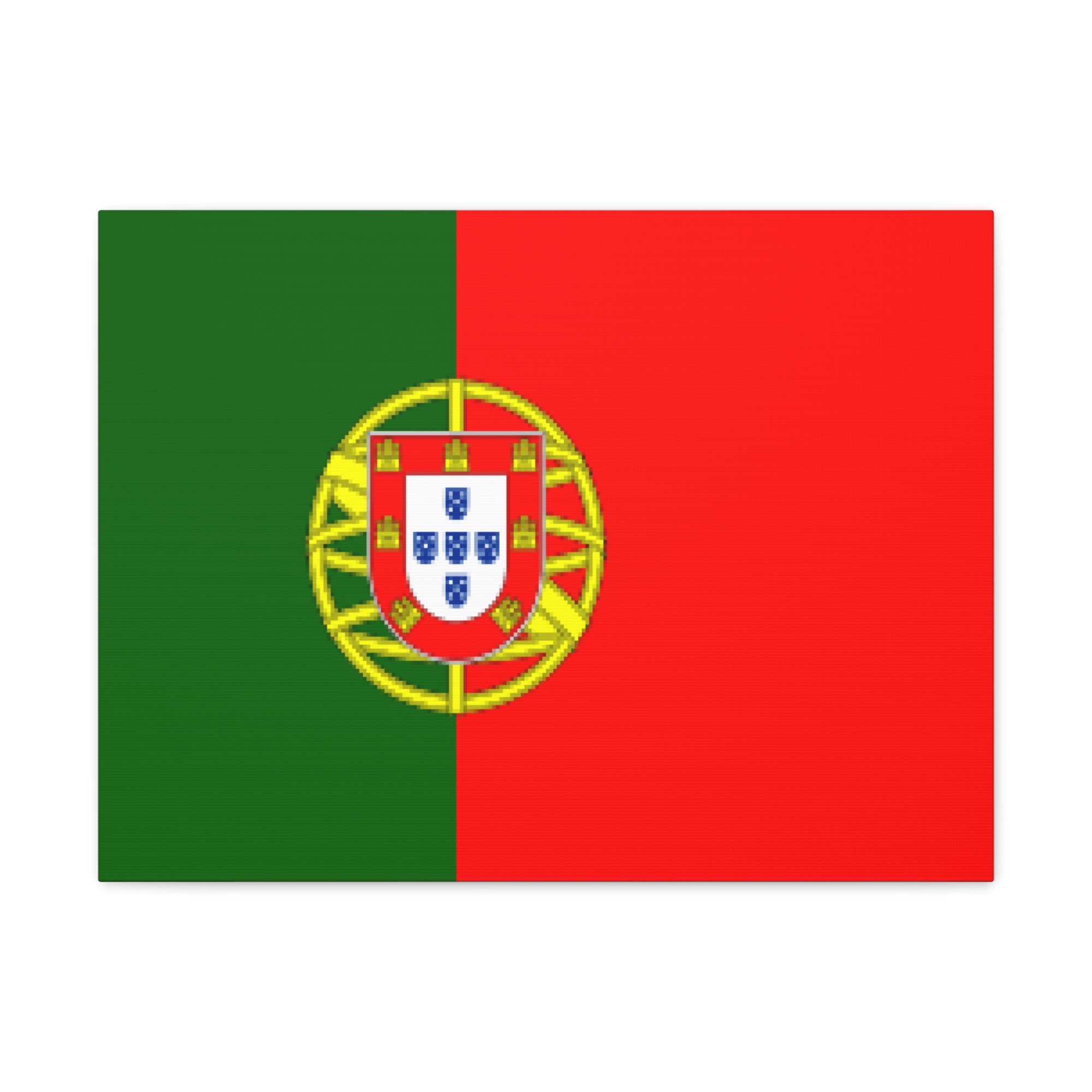 Portugal Country Flag Canvas Vibrant Wall Art Unframed Home Decor-Express Your Love Gifts