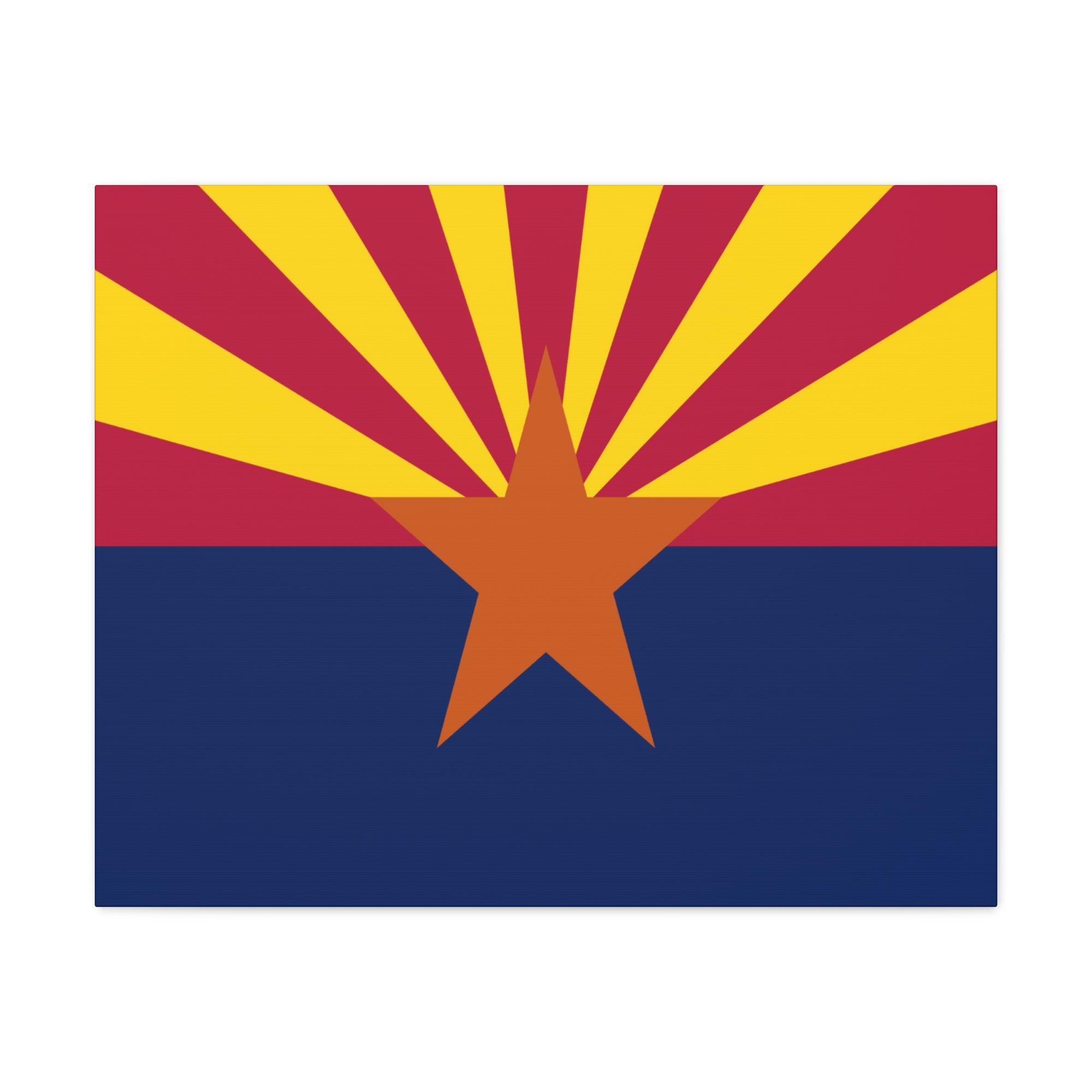 Arizona State Flag Canvas Vibrant Wall Art Unframed Home Decor-Express Your Love Gifts