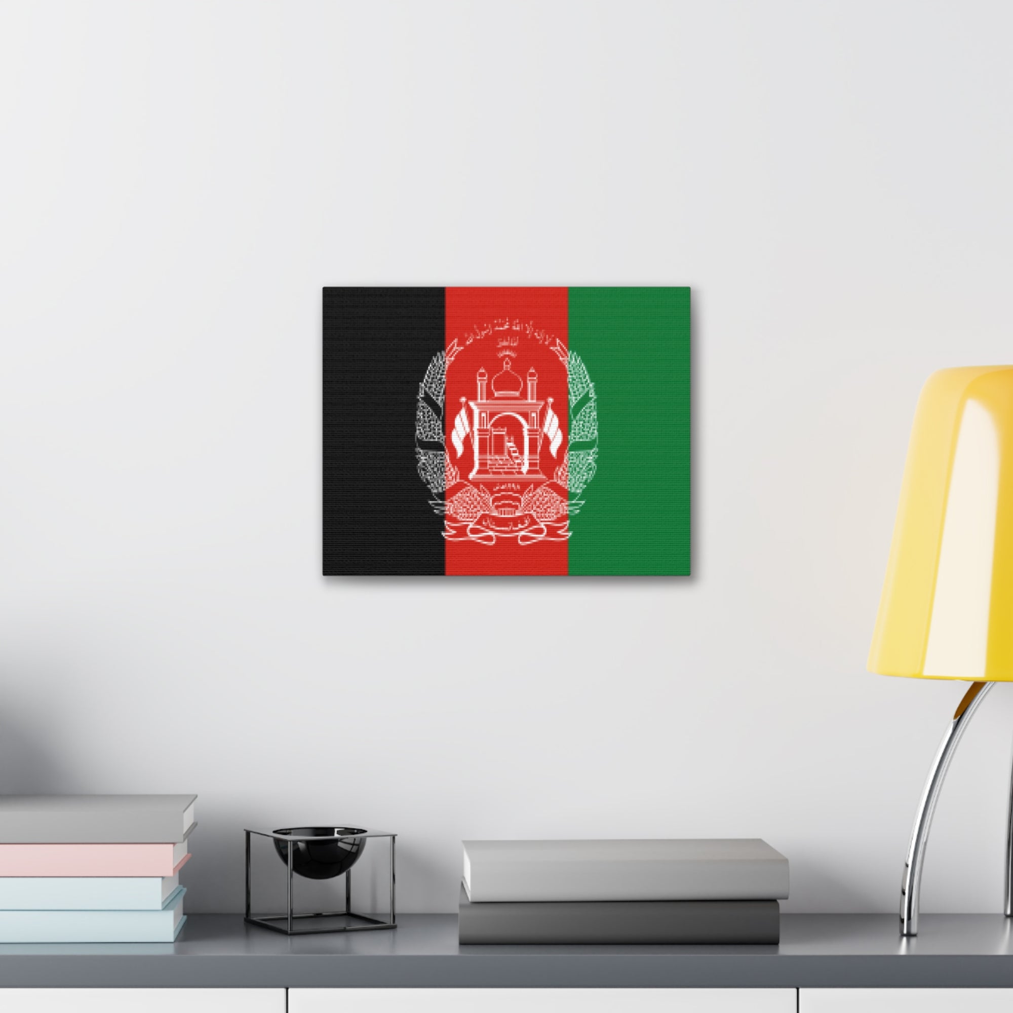 Afghanistan Country Flag Canvas Vibrant Wall Art Unframed Home Decor-Express Your Love Gifts