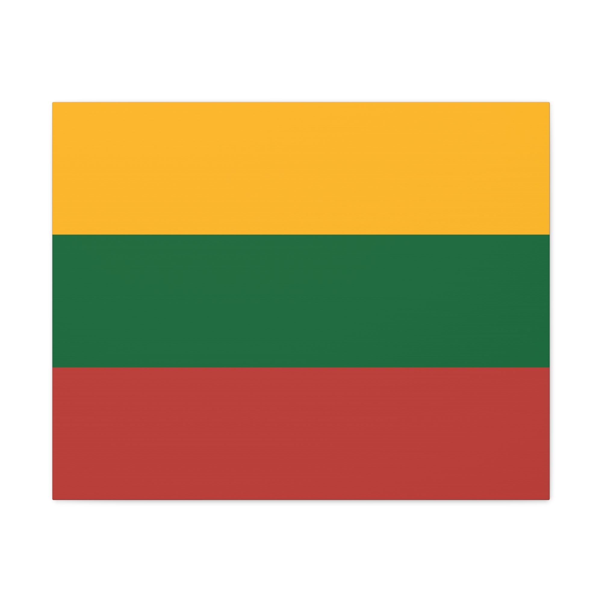 Lithuania Country Flag Canvas Vibrant Wall Art Unframed Home Decor-Express Your Love Gifts