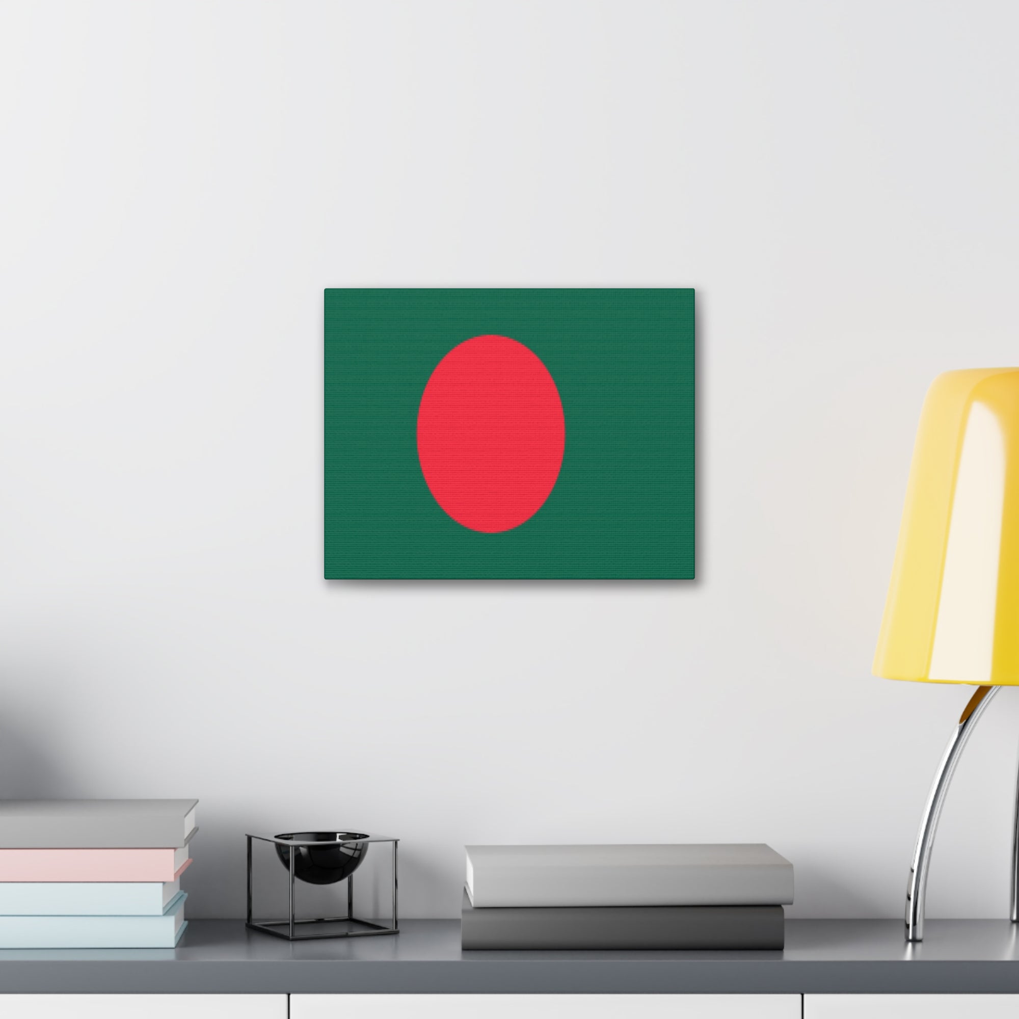 Bangladesh Country Flag Canvas Vibrant Wall Art Unframed Home Decor-Express Your Love Gifts