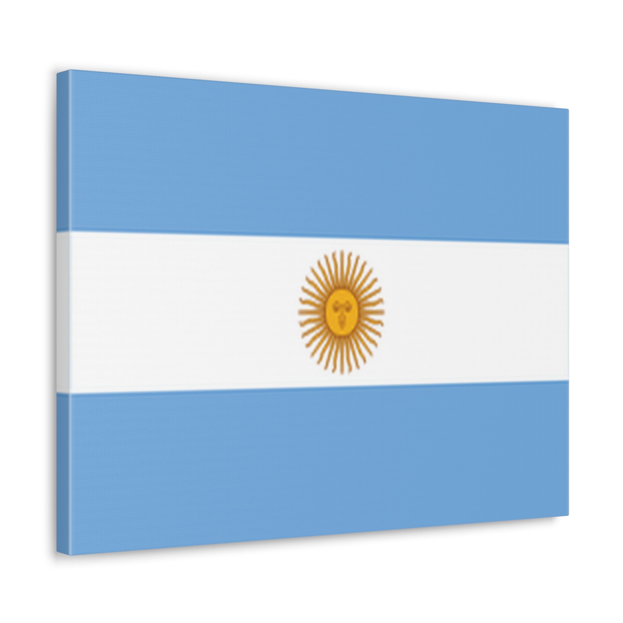 Argentina Country Flag Canvas Vibrant Wall Art Unframed Home Decor-Express Your Love Gifts