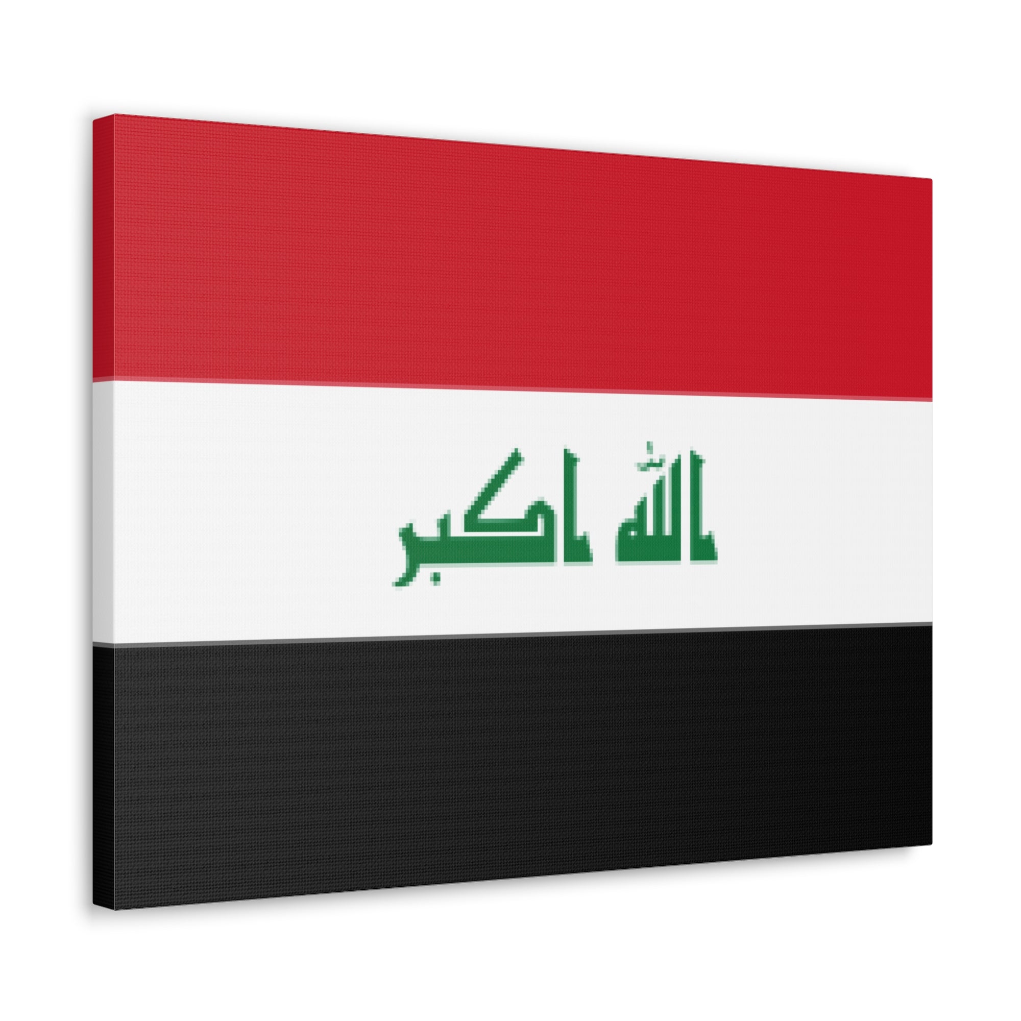 Iraq Country Flag Canvas Vibrant Wall Art Unframed Home Decor-Express Your Love Gifts