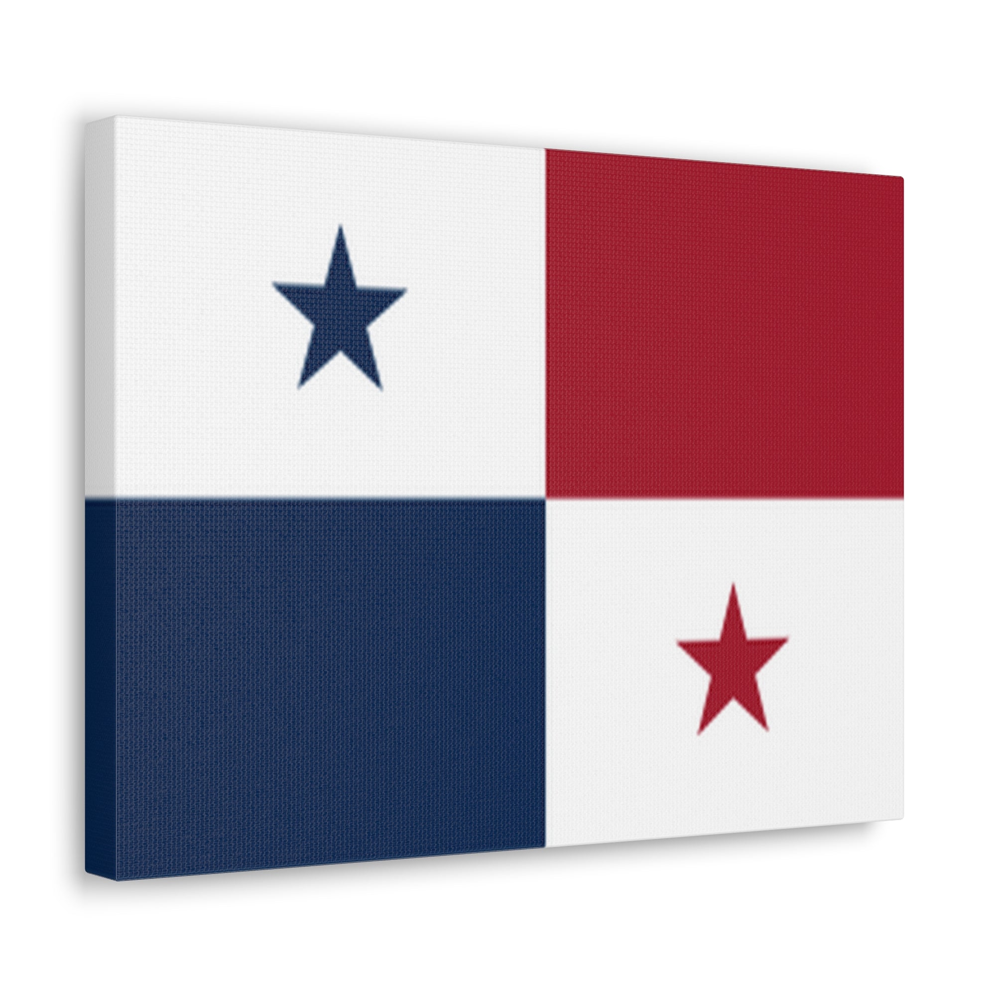 Panama Country Flag Canvas Vibrant Wall Art Unframed Home Decor-Express Your Love Gifts