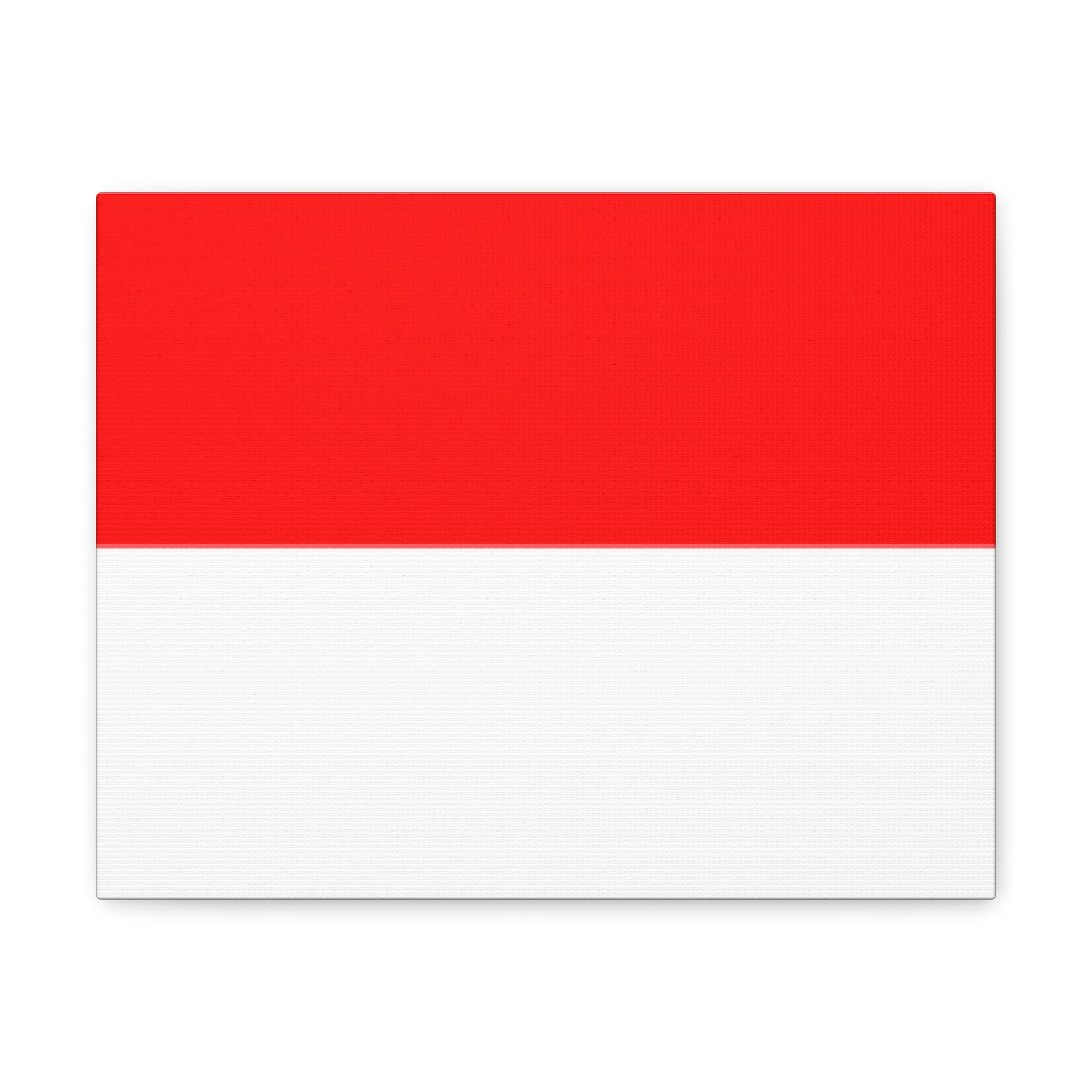 Indonesia Country Flag Canvas Vibrant Wall Art Unframed Home Decor-Express Your Love Gifts