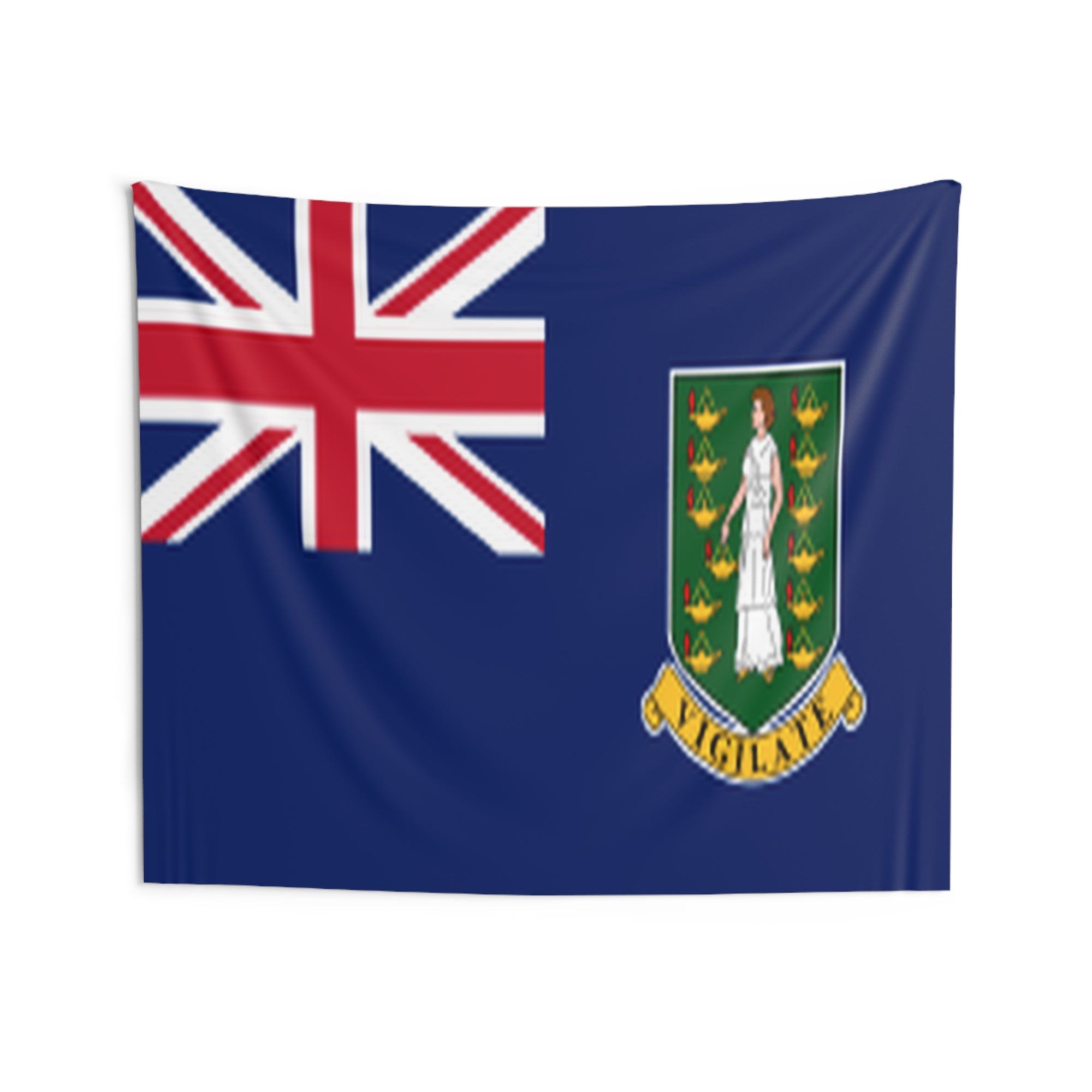 British Virgin Islands Country Flag Wall Hanging Tapestry-Express Your Love Gifts