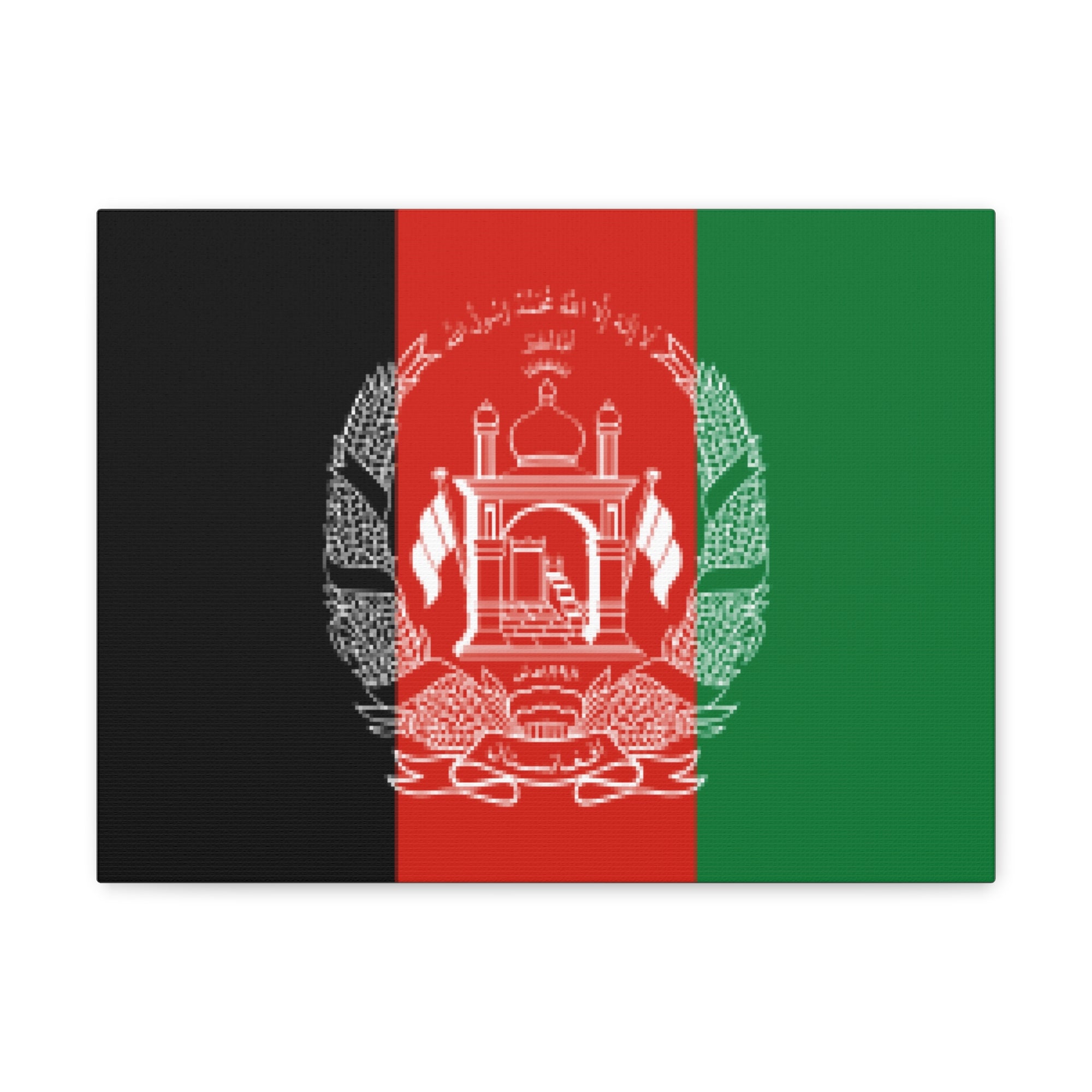 Afghanistan Country Flag Canvas Vibrant Wall Art Unframed Home Decor-Express Your Love Gifts