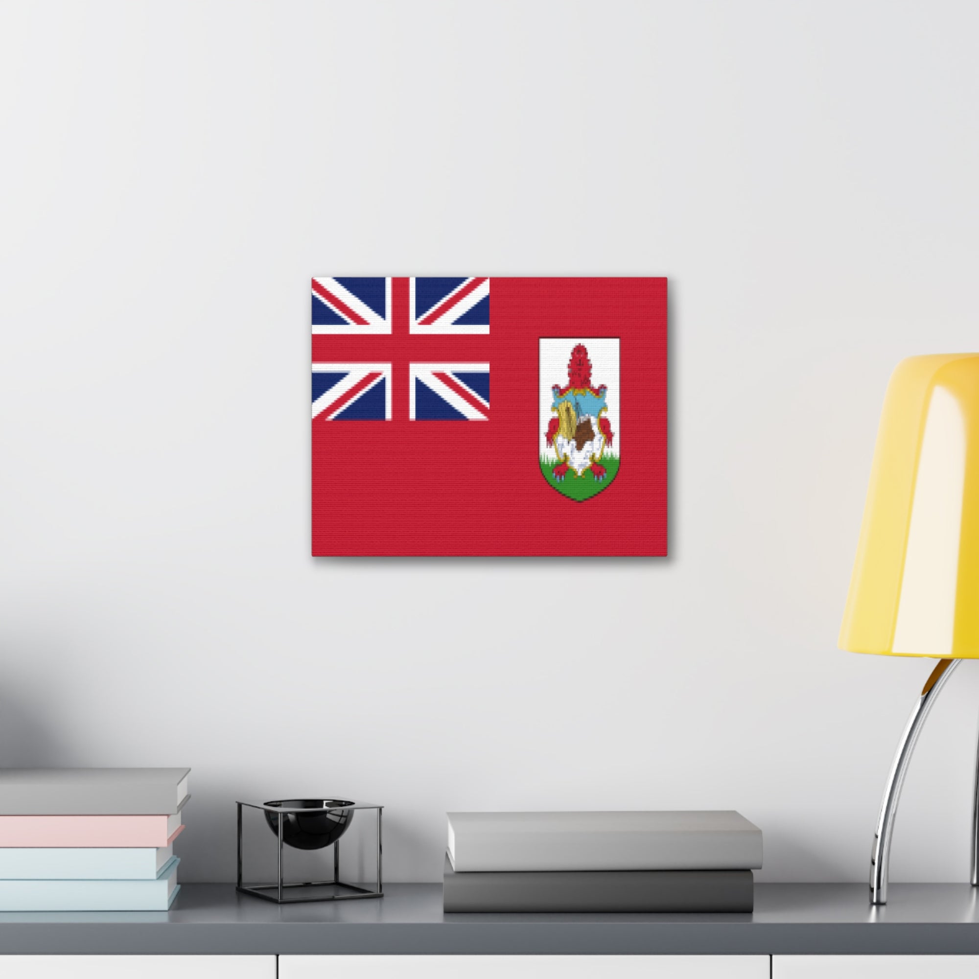 Bermuda Country Flag Canvas Vibrant Wall Art Unframed Home Decor-Express Your Love Gifts