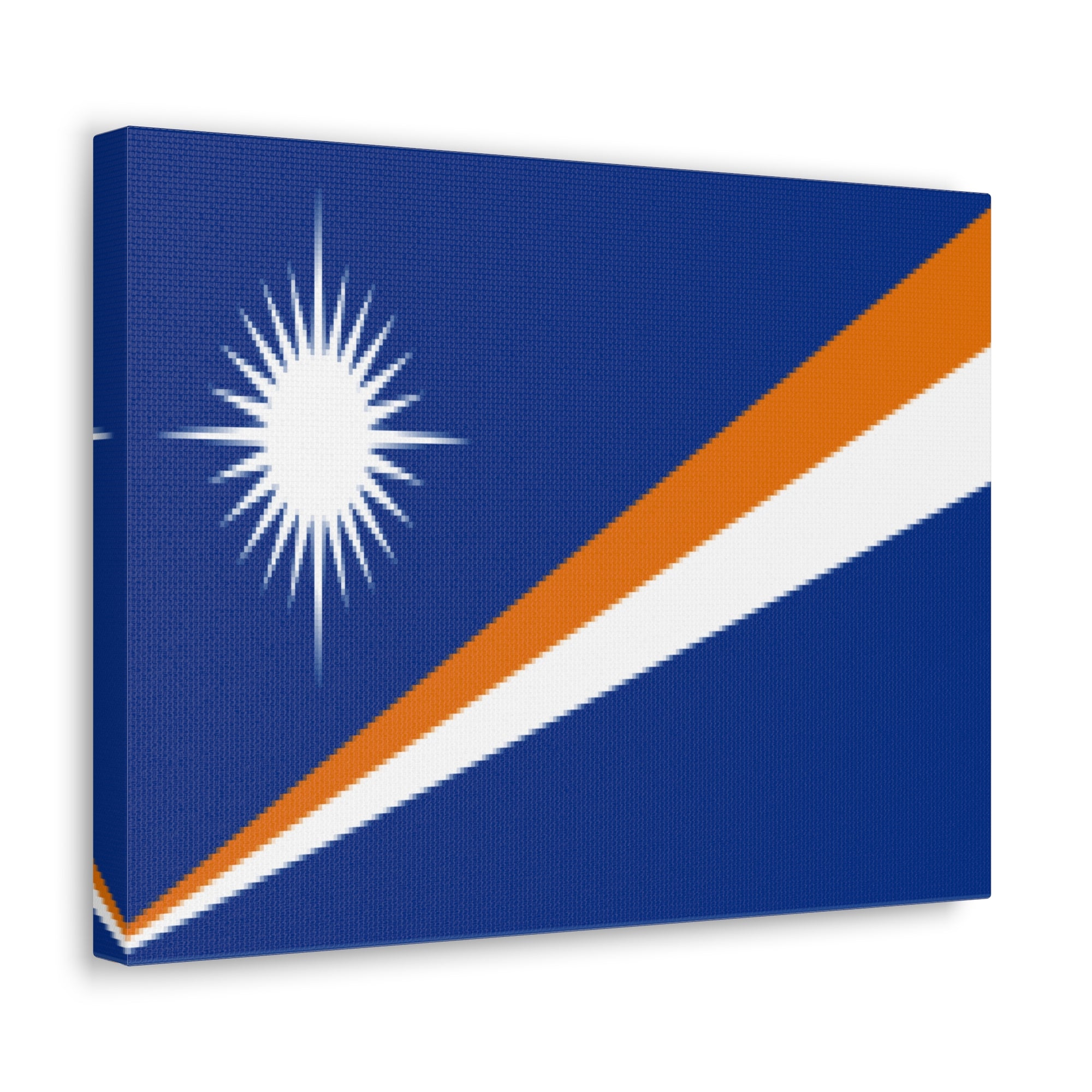 Marshall Islands Country Flag Canvas Vibrant Wall Art Unframed Home Decor-Express Your Love Gifts