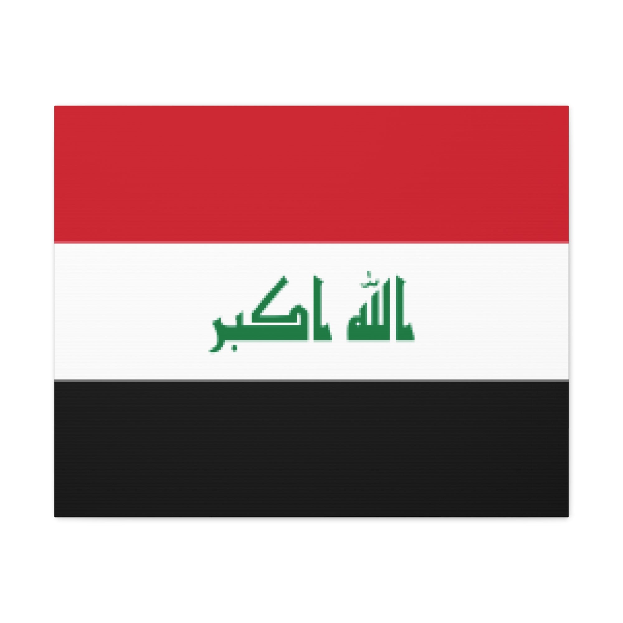 Iraq Country Flag Canvas Vibrant Wall Art Unframed Home Decor-Express Your Love Gifts