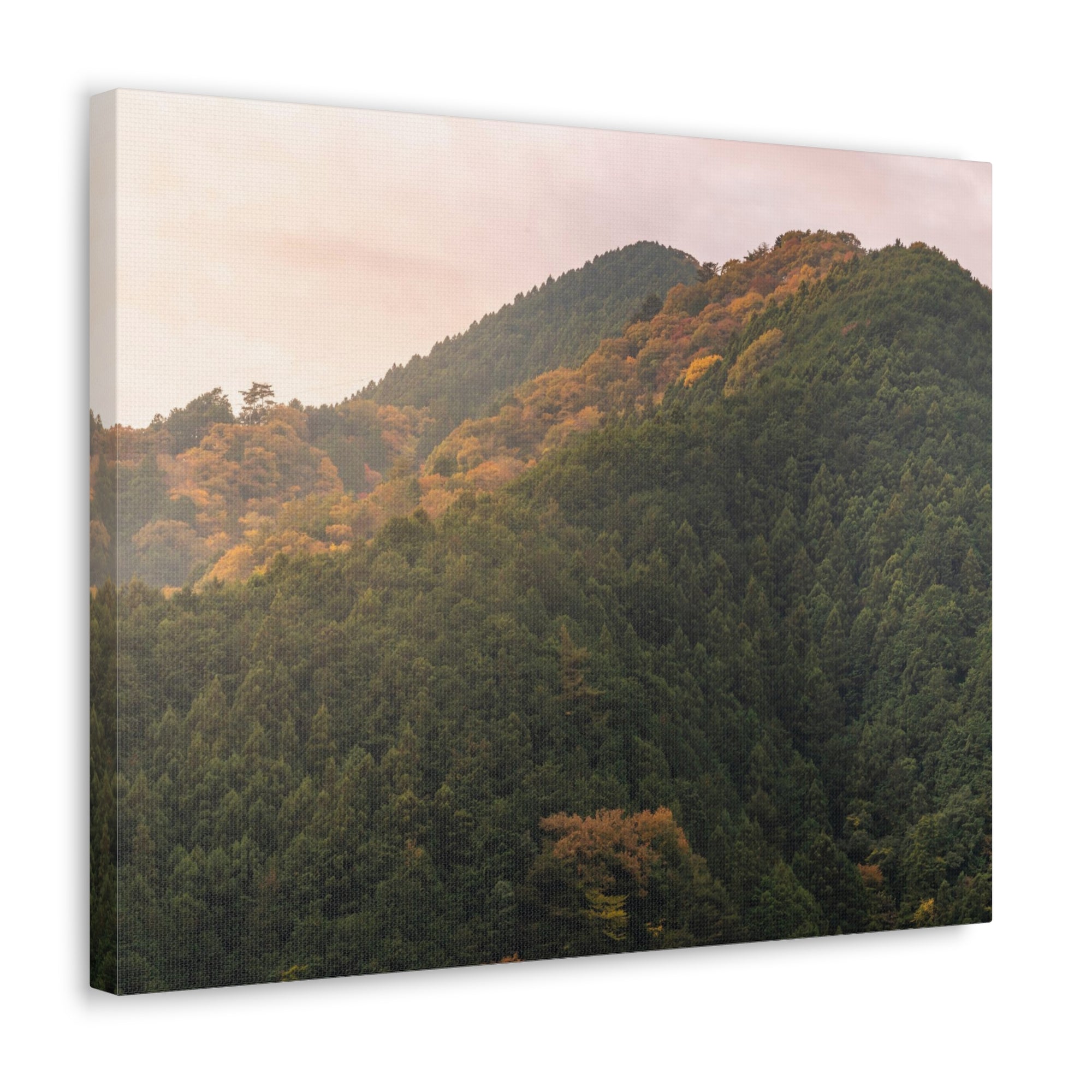 Beautiful Golden MountainsNature Wilderness Photography Canvas Wall Art for Home Decor Ready-to-Hang-Express Your Love Gifts