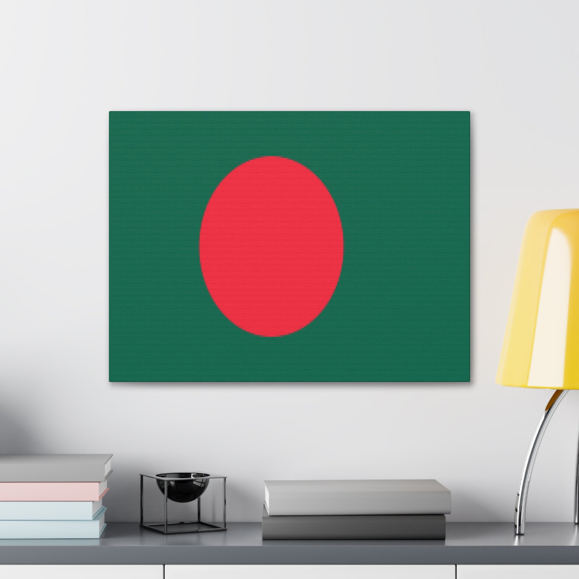 Bangladesh Country Flag Canvas Vibrant Wall Art Unframed Home Decor-Express Your Love Gifts