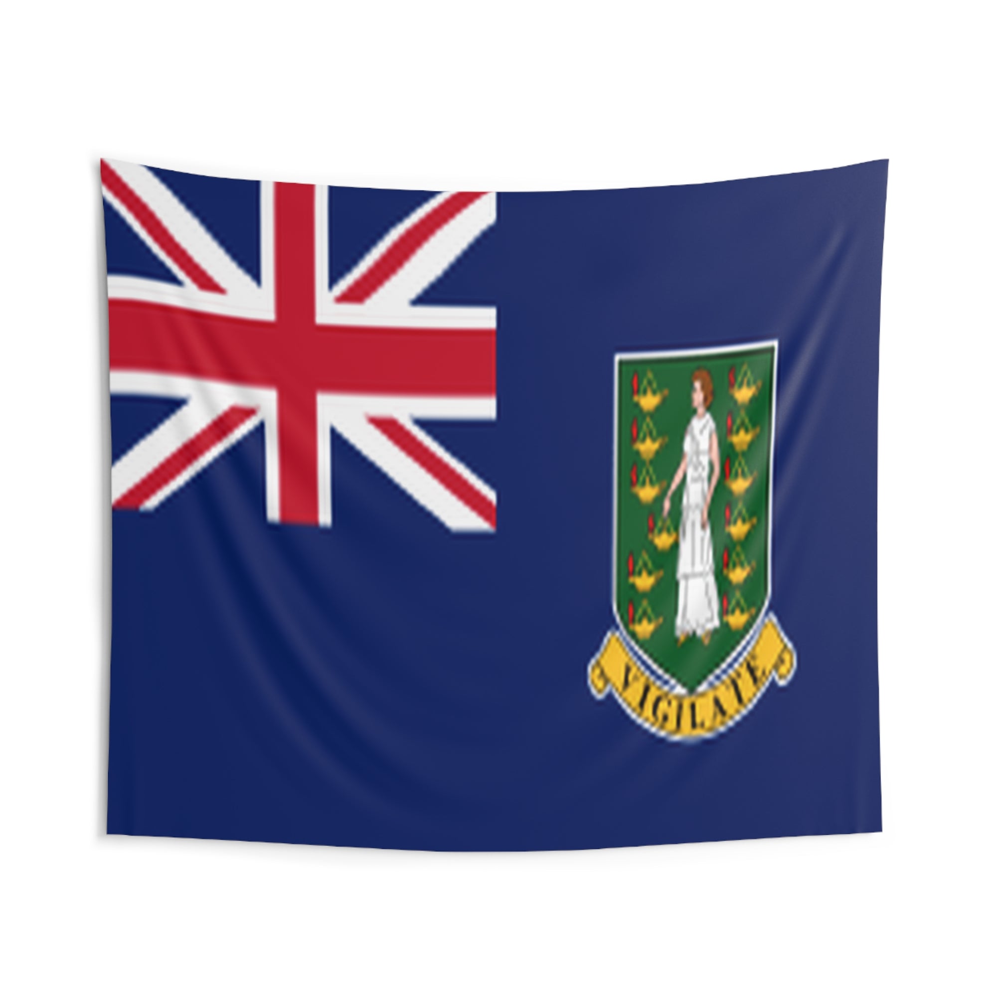 British Virgin Islands Country Flag Wall Hanging Tapestry-Express Your Love Gifts