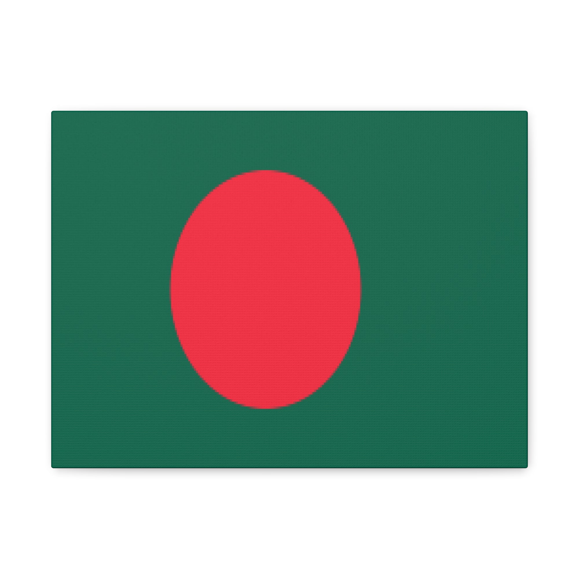 Bangladesh Country Flag Canvas Vibrant Wall Art Unframed Home Decor-Express Your Love Gifts