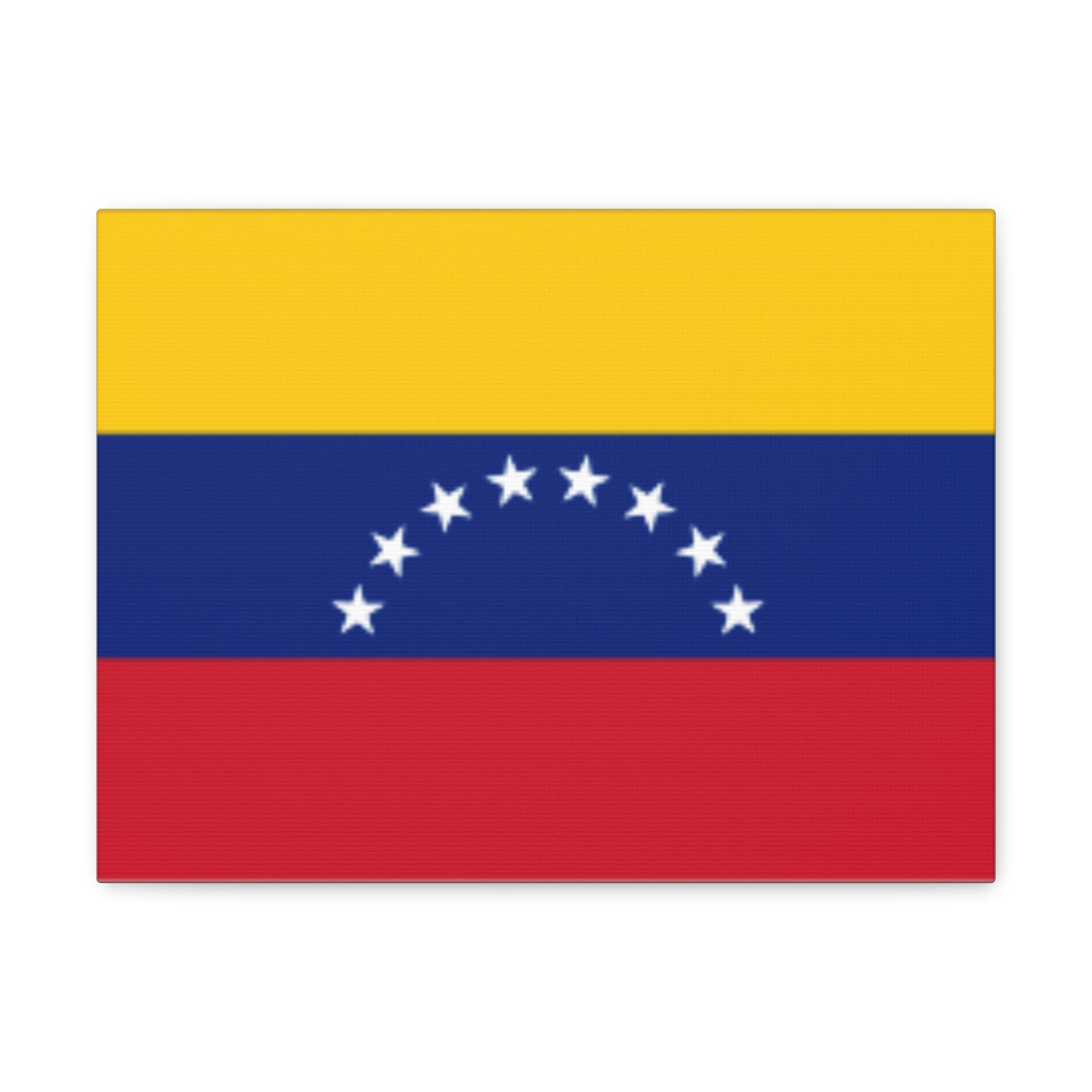 Venezuela Country Flag Canvas Vibrant Wall Art Unframed Home Decor-Express Your Love Gifts