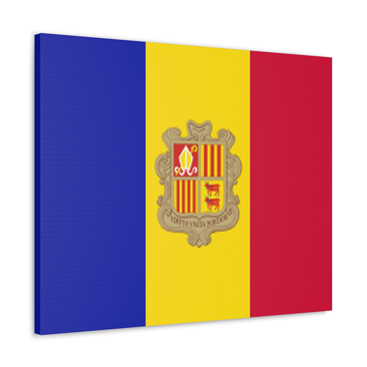 Andorra Country Flag Canvas Vibrant Wall Art Unframed Home Decor-Express Your Love Gifts