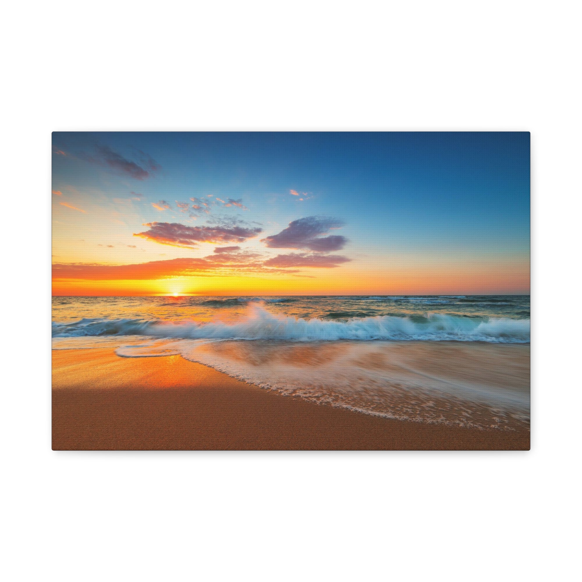 Beautiful Cloudscape Over The Sea Ocean Canvas Wall Art for Home Decor Ready-to-Hang-Express Your Love Gifts