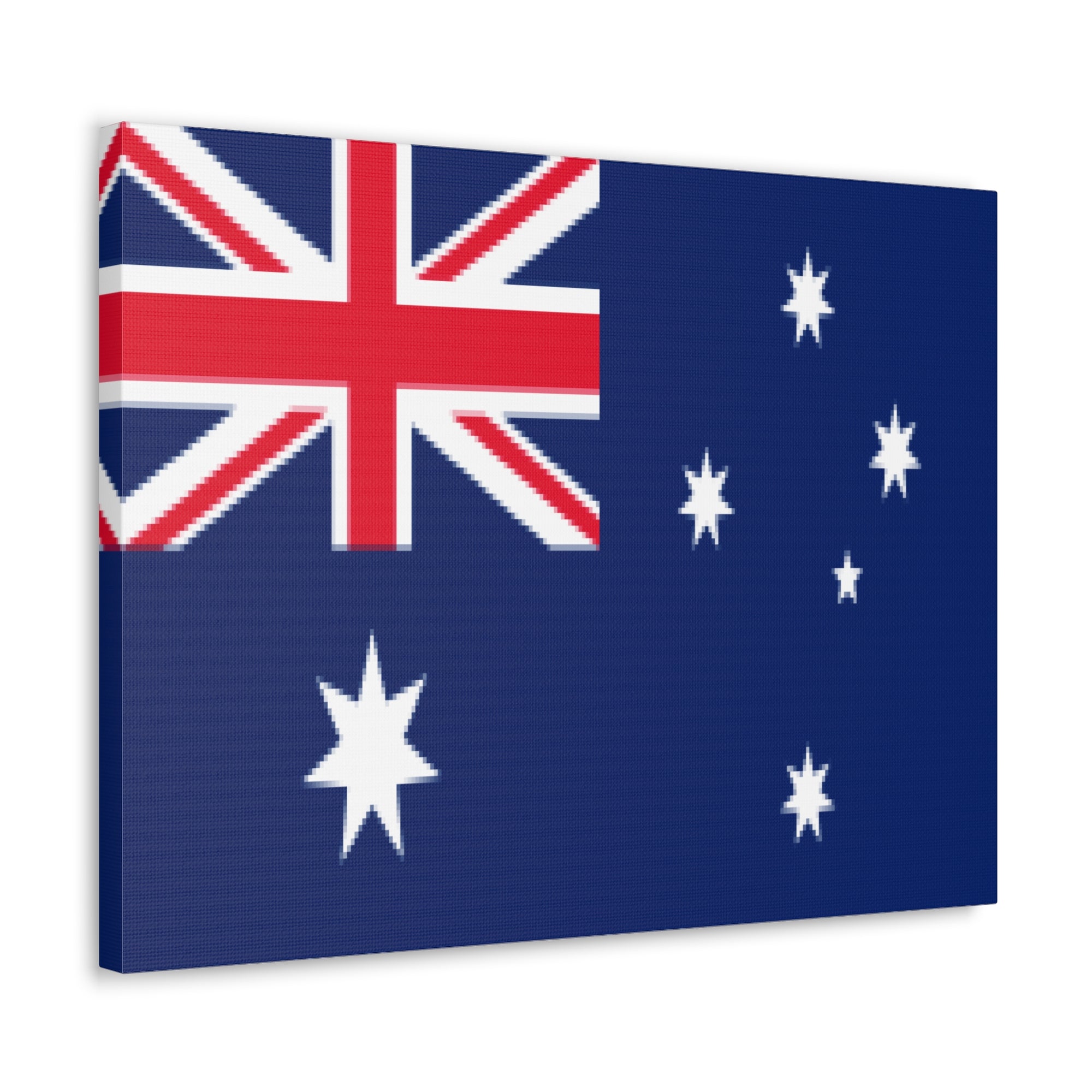 Australia Country Flag Canvas Vibrant Wall Art Unframed Home Decor-Express Your Love Gifts