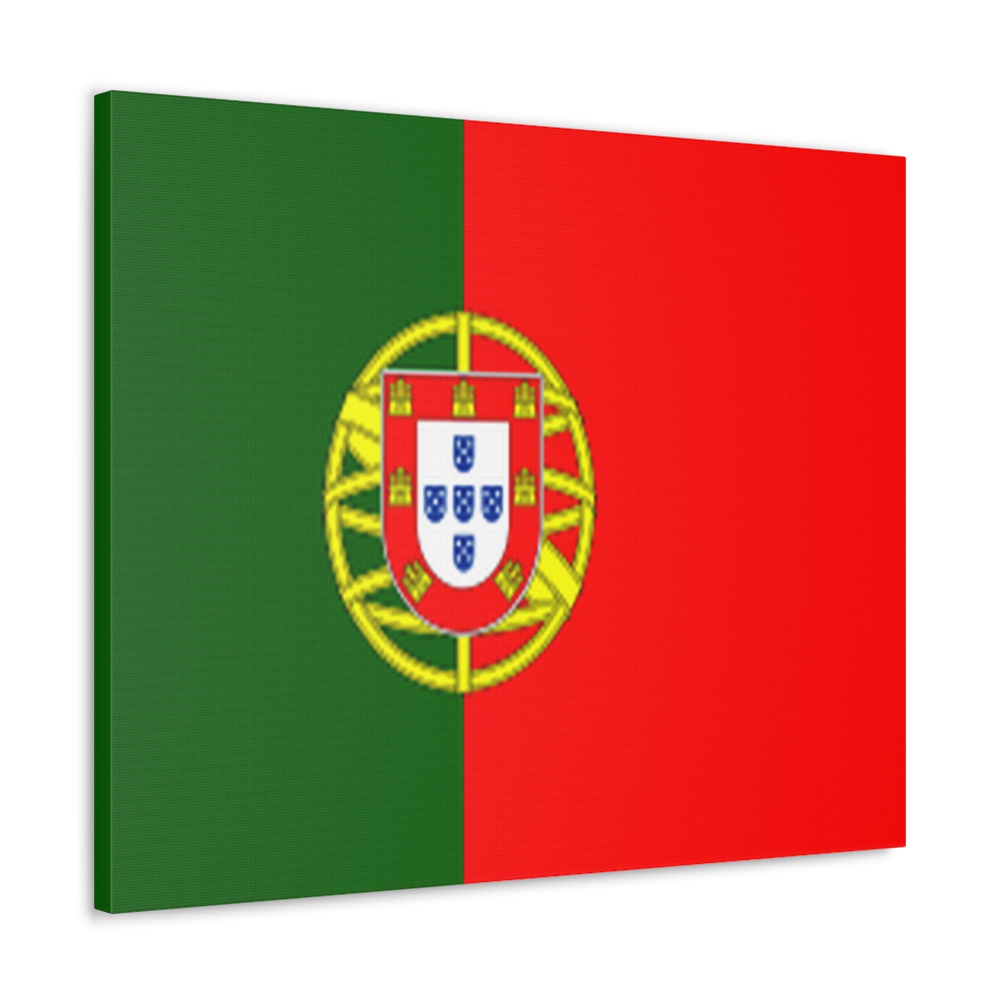 Portugal Country Flag Canvas Vibrant Wall Art Unframed Home Decor-Express Your Love Gifts