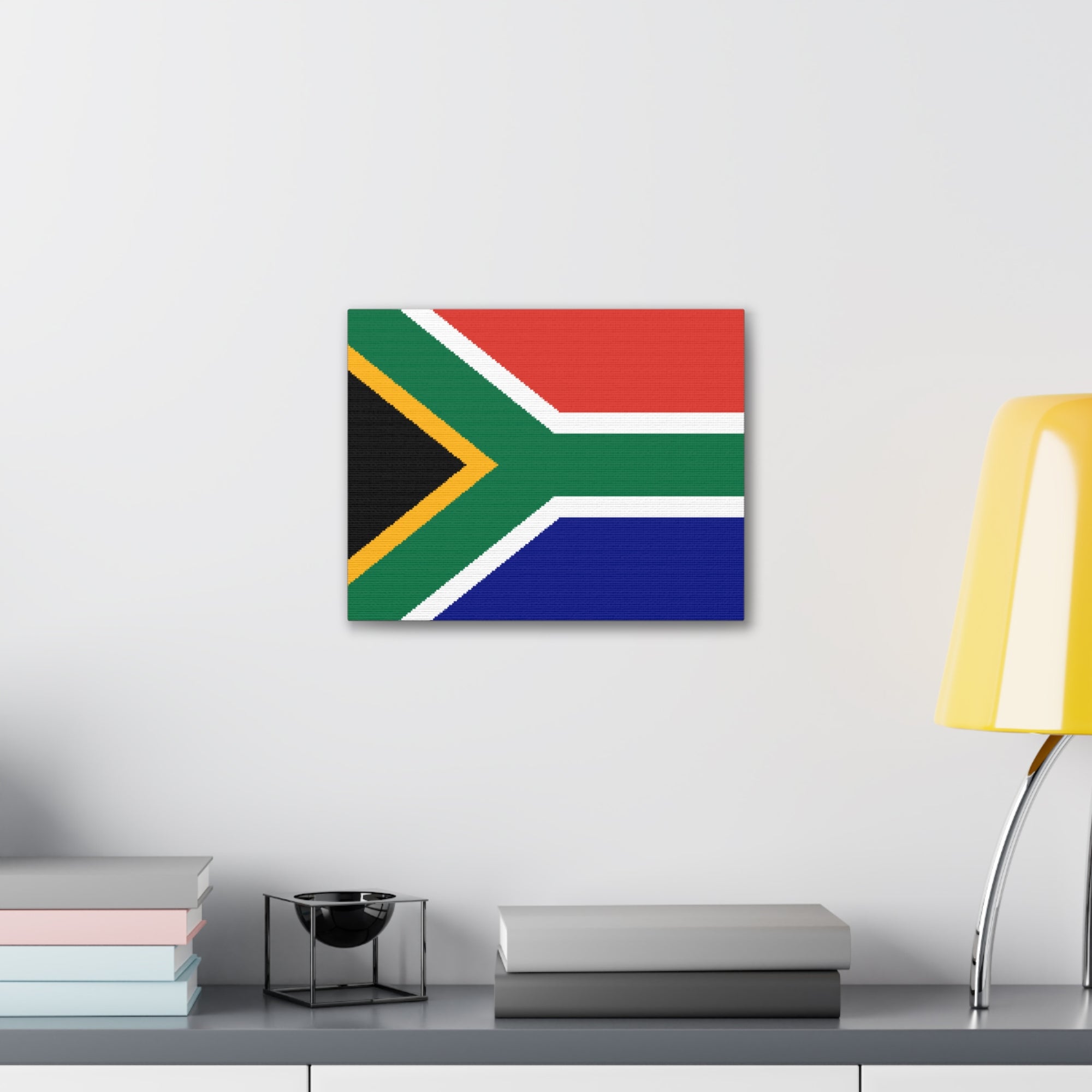 South Africa Country Flag Canvas Vibrant Wall Art Unframed Home Decor-Express Your Love Gifts