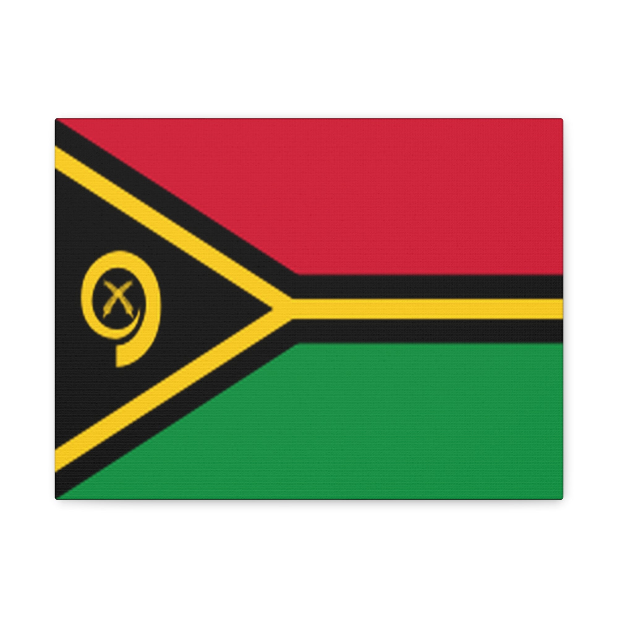 Vanuatu Country Flag Canvas Vibrant Wall Art Unframed Home Decor-Express Your Love Gifts