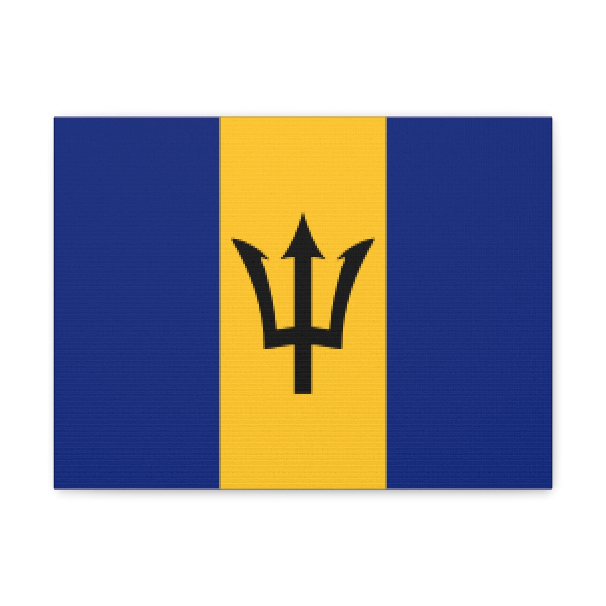 Barbados Country Flag Canvas Vibrant Wall Art Unframed Home Decor-Express Your Love Gifts