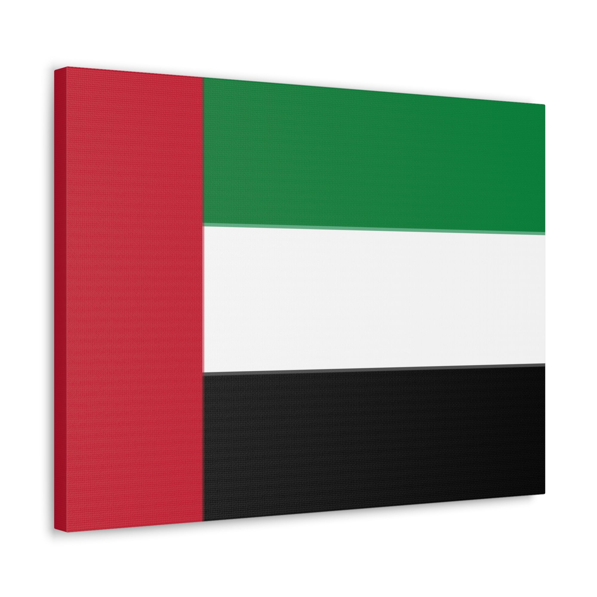 United Arab Emirates Country Flag Canvas Vibrant Wall Art Unframed Home Decor-Express Your Love Gifts