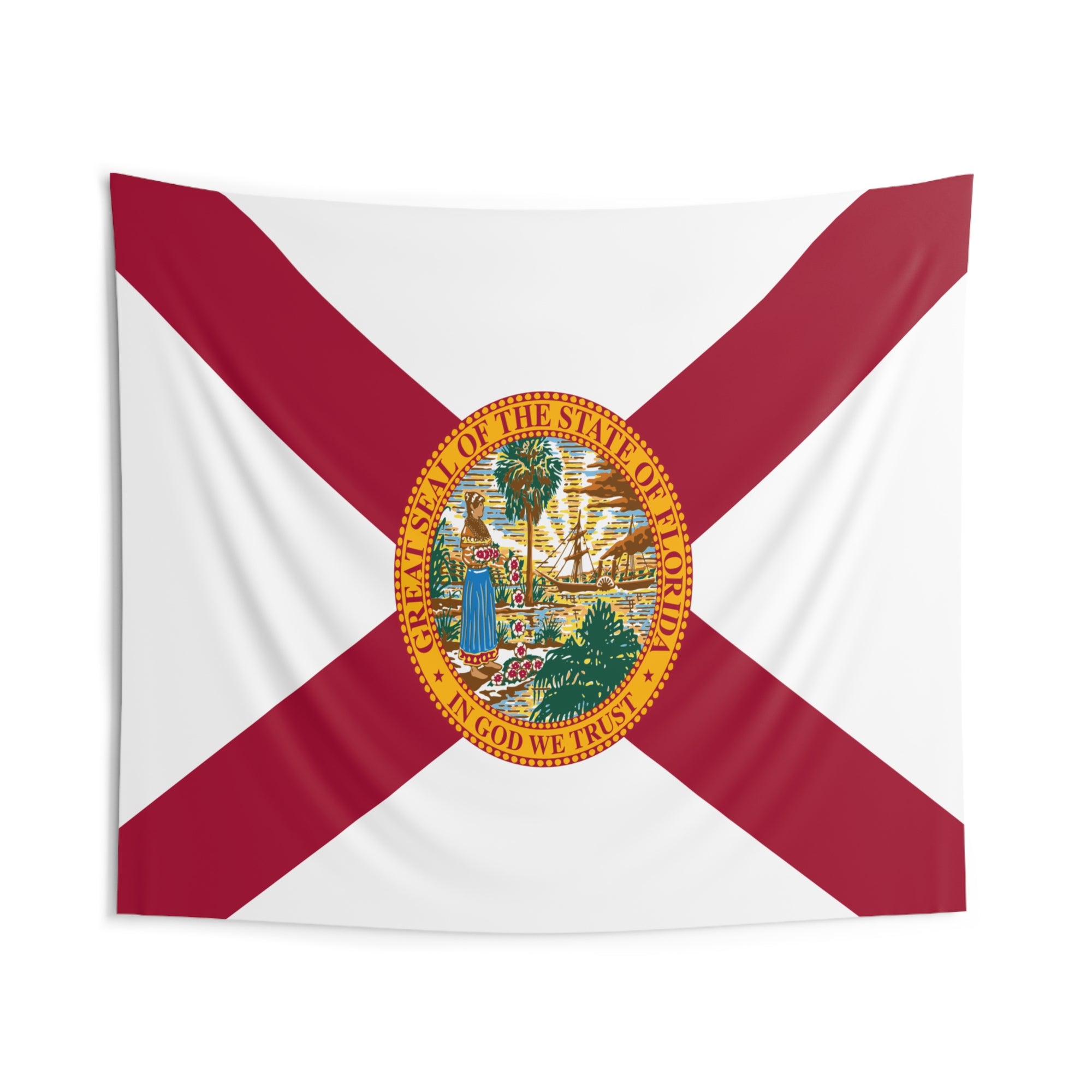 Florida State Flag Wall Hanging Tapestry-Express Your Love Gifts