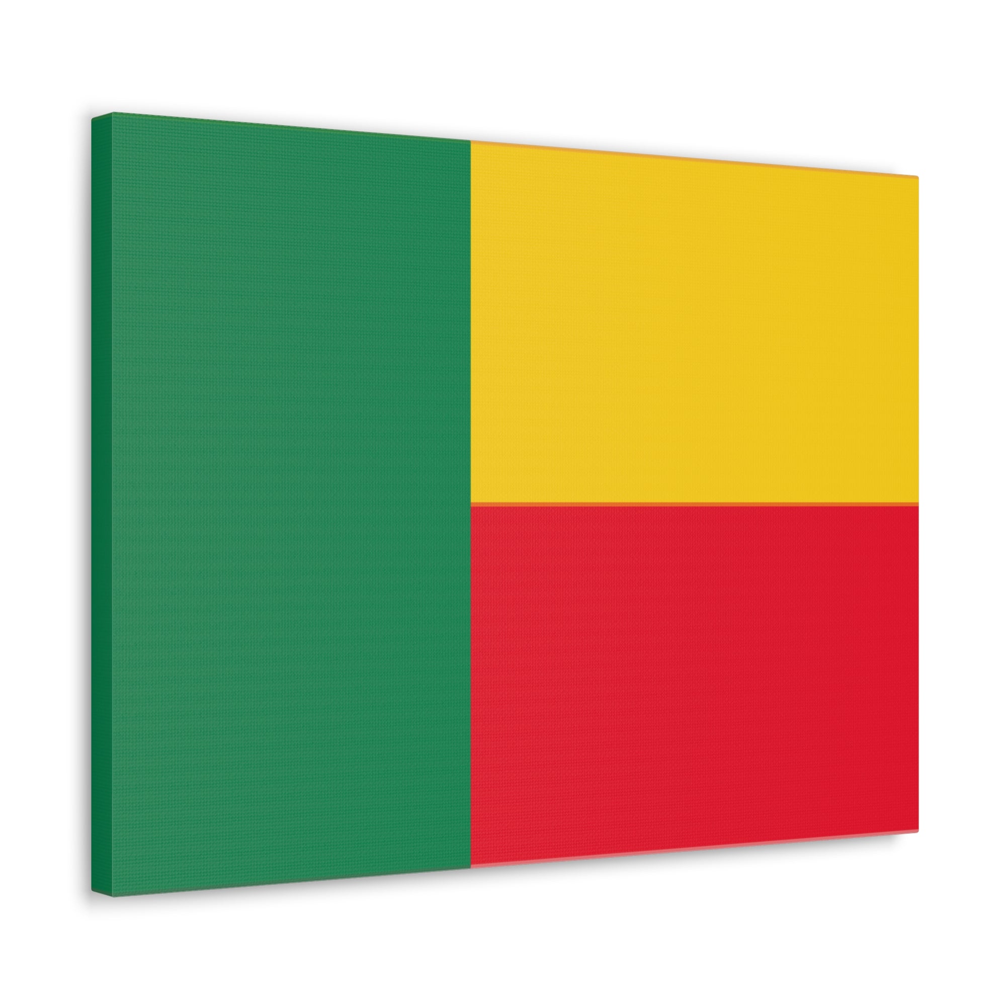 Benin Country Flag Canvas Vibrant Wall Art Unframed Home Decor-Express Your Love Gifts