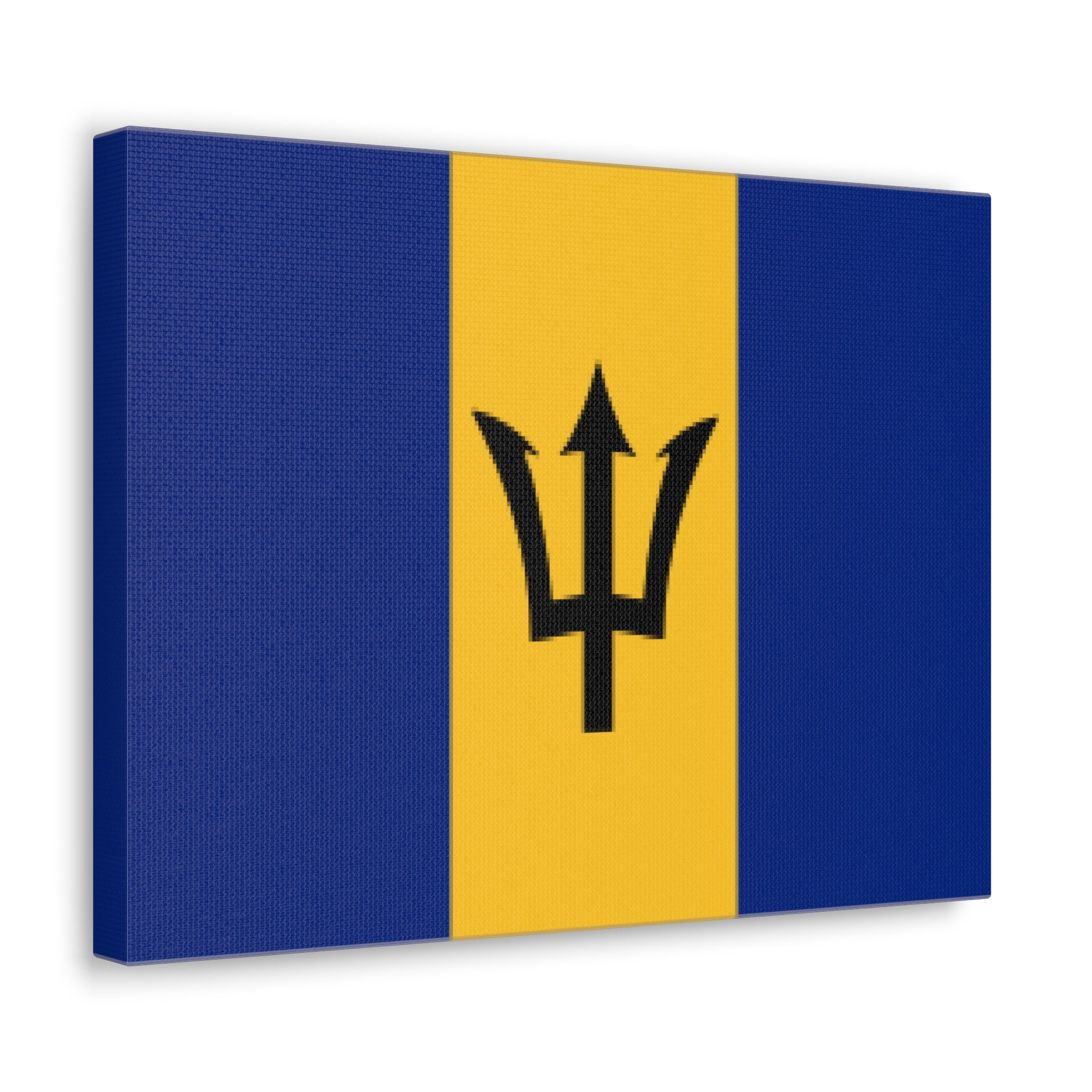 Barbados Country Flag Canvas Vibrant Wall Art Unframed Home Decor-Express Your Love Gifts