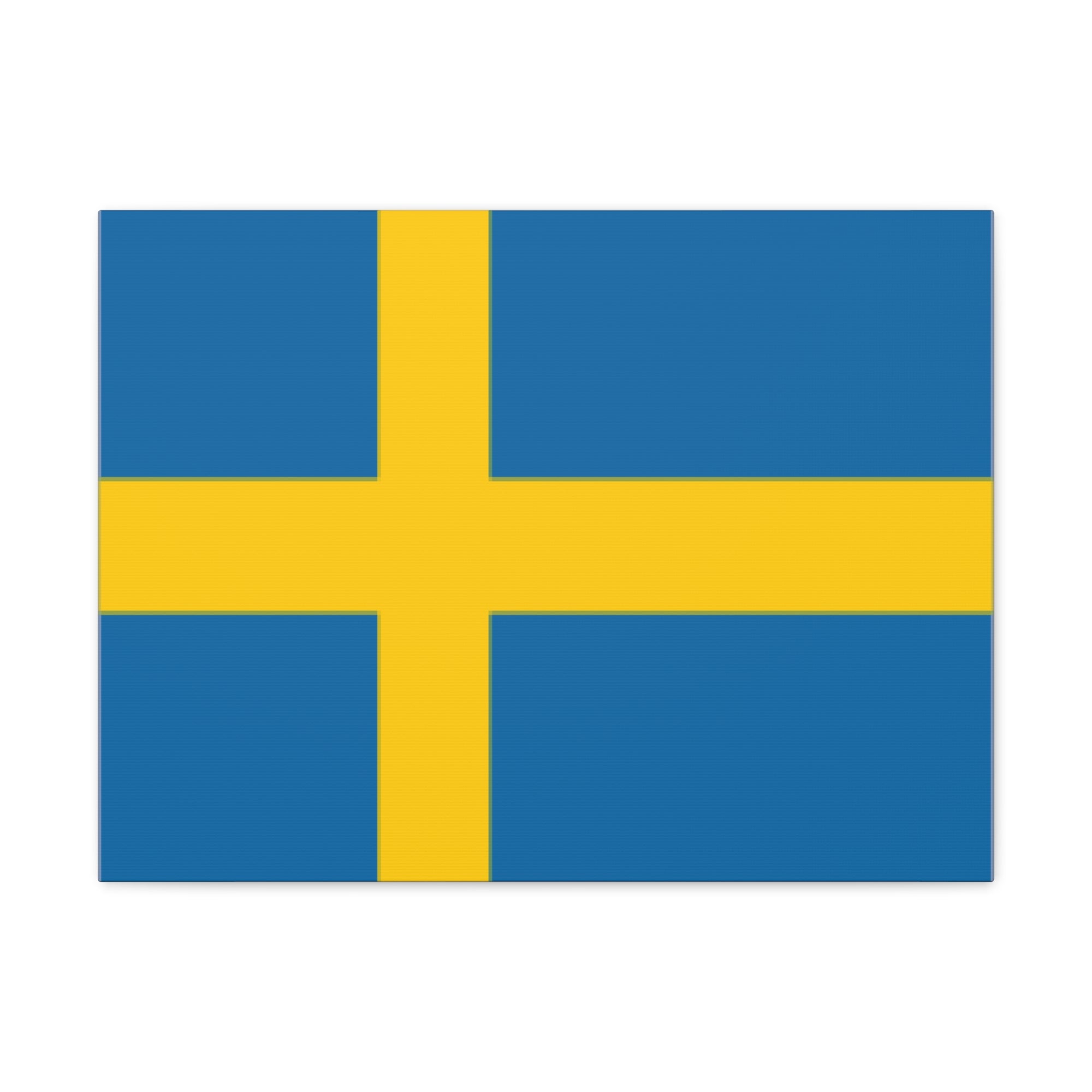 Sweden Country Flag Canvas Vibrant Wall Art Unframed Home Decor-Express Your Love Gifts