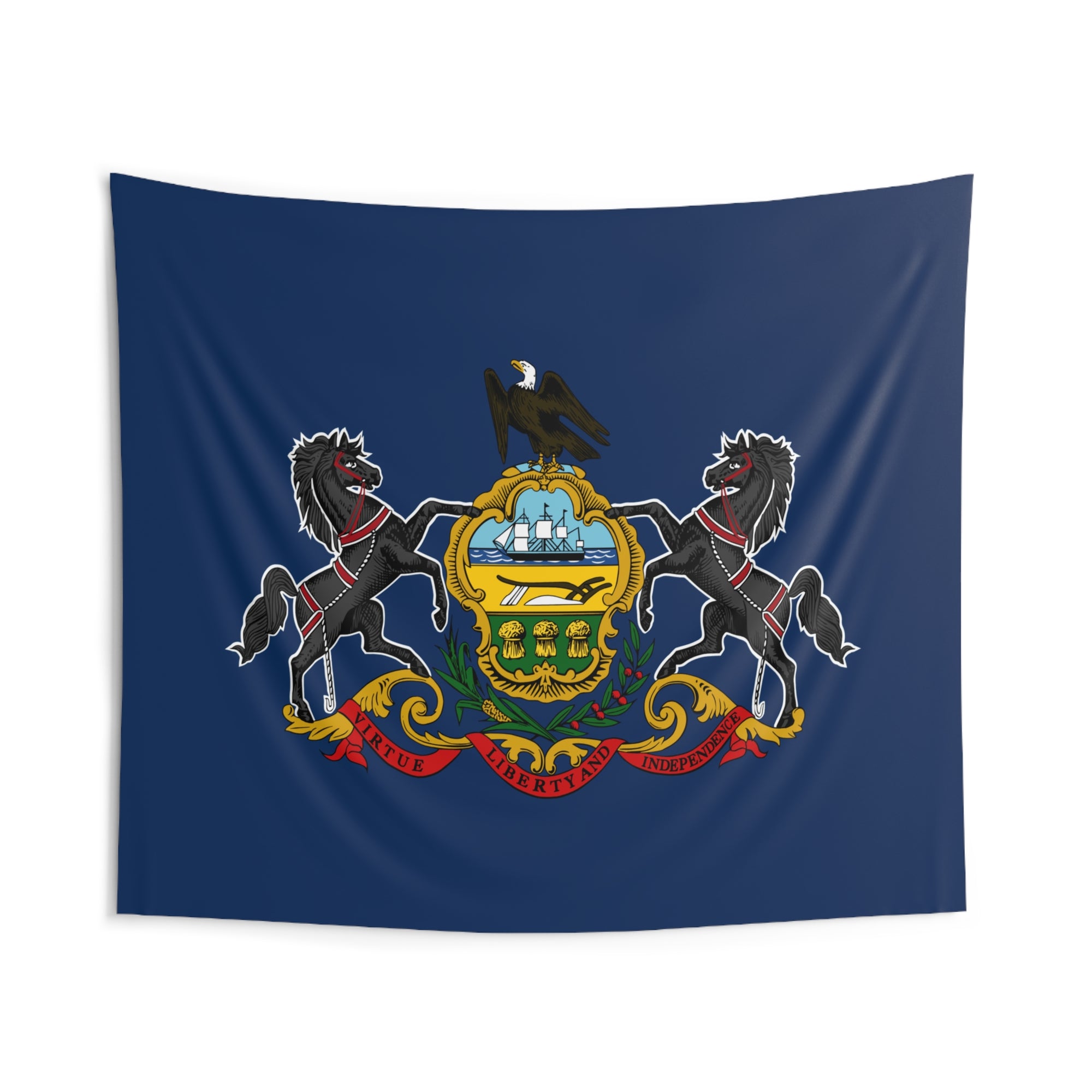 Pennsylvania State Flag Wall Hanging Tapestry-Express Your Love Gifts