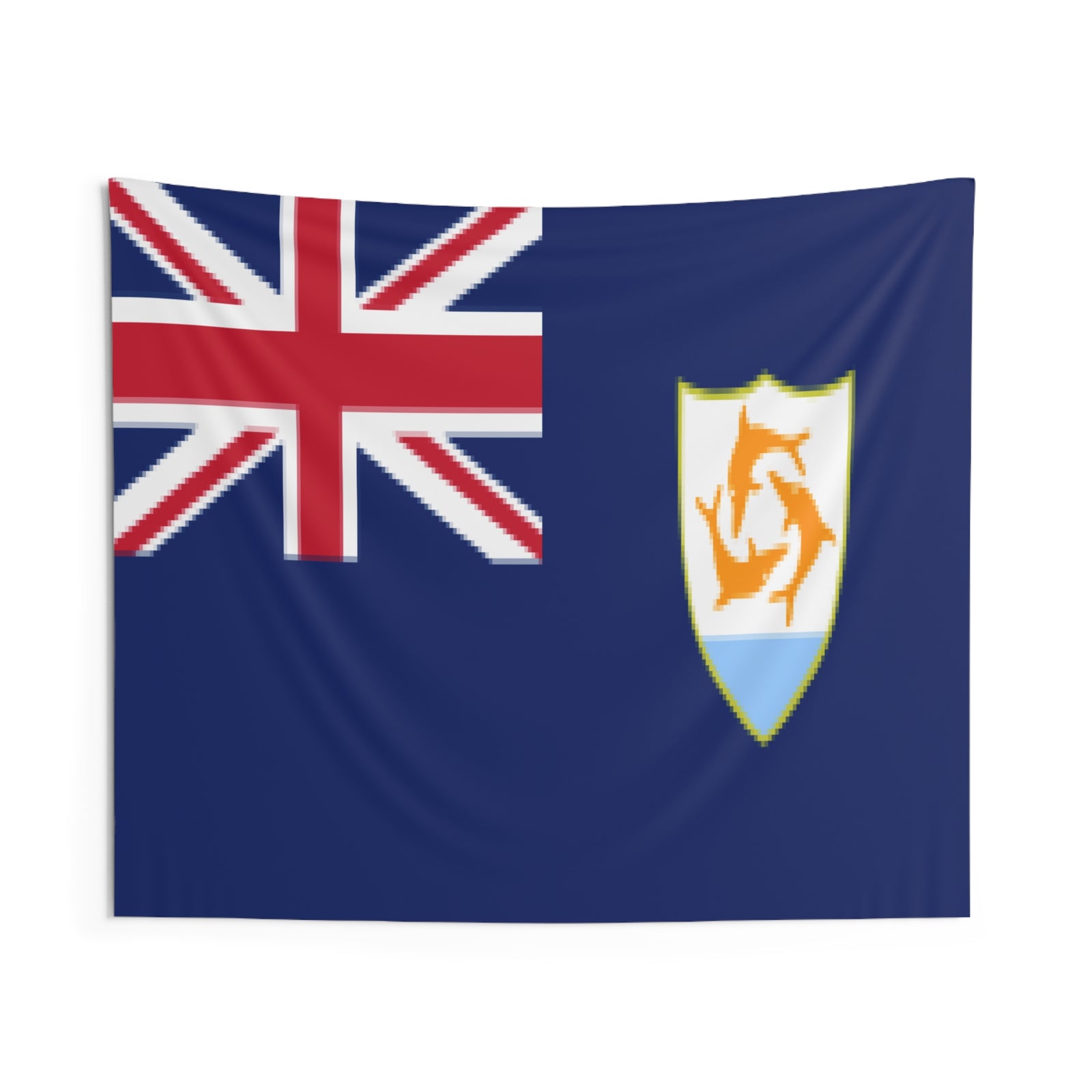 Anguilla Country Flag Wall Hanging Tapestry-Express Your Love Gifts