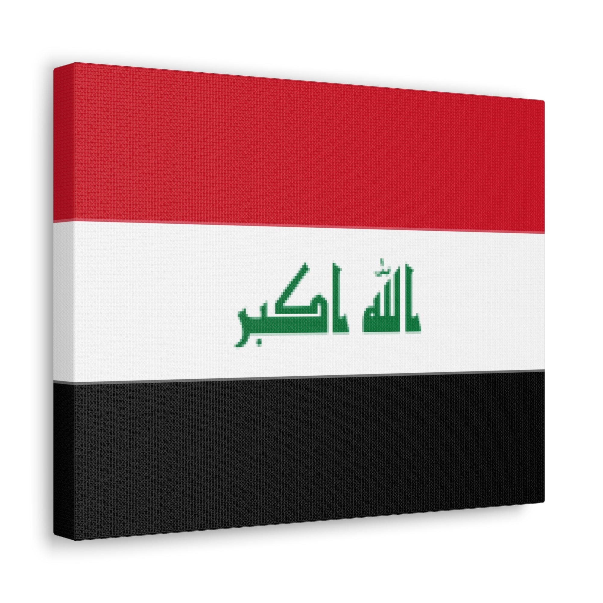 Iraq Country Flag Canvas Vibrant Wall Art Unframed Home Decor-Express Your Love Gifts