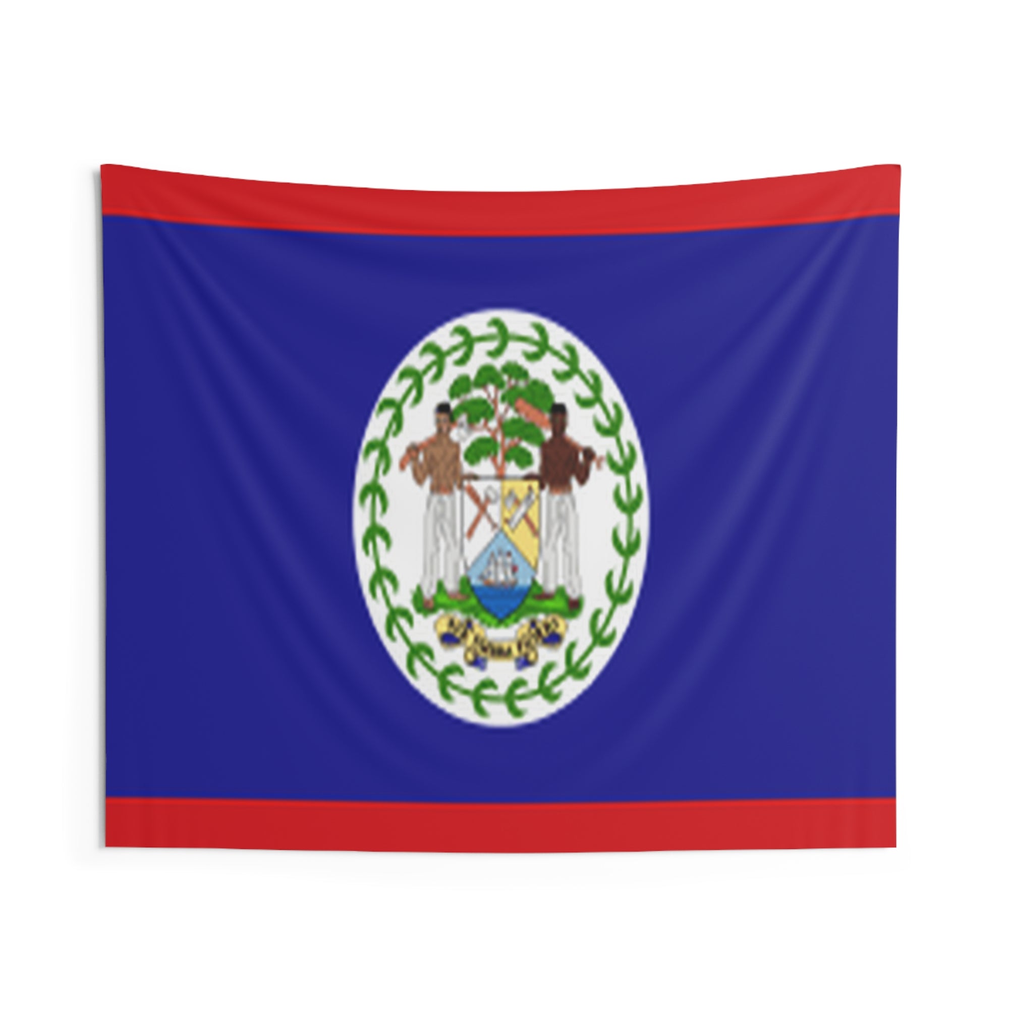 Belize Country Flag Wall Hanging Tapestry-Express Your Love Gifts