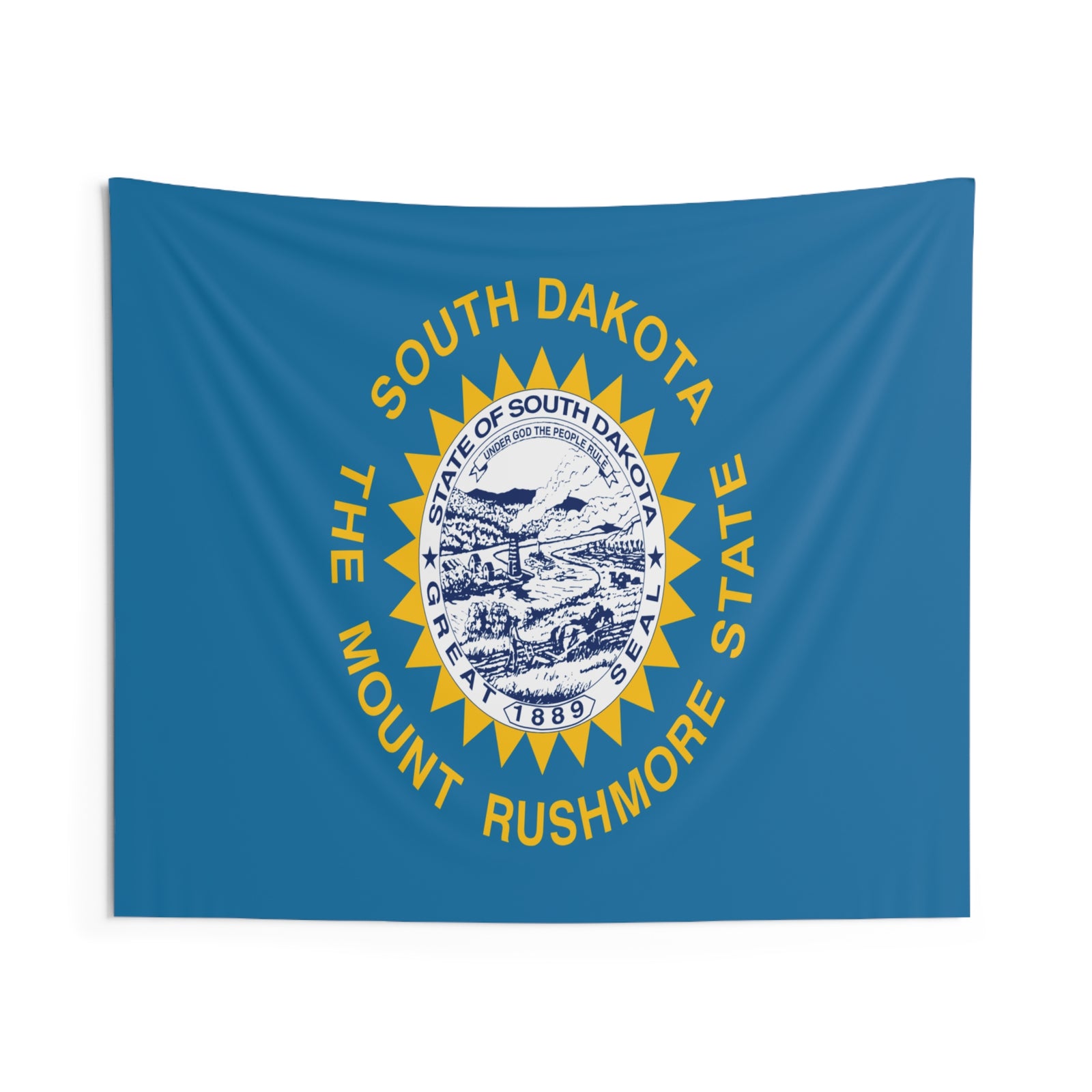 South Dakota State Flag Wall Hanging Tapestry-Express Your Love Gifts