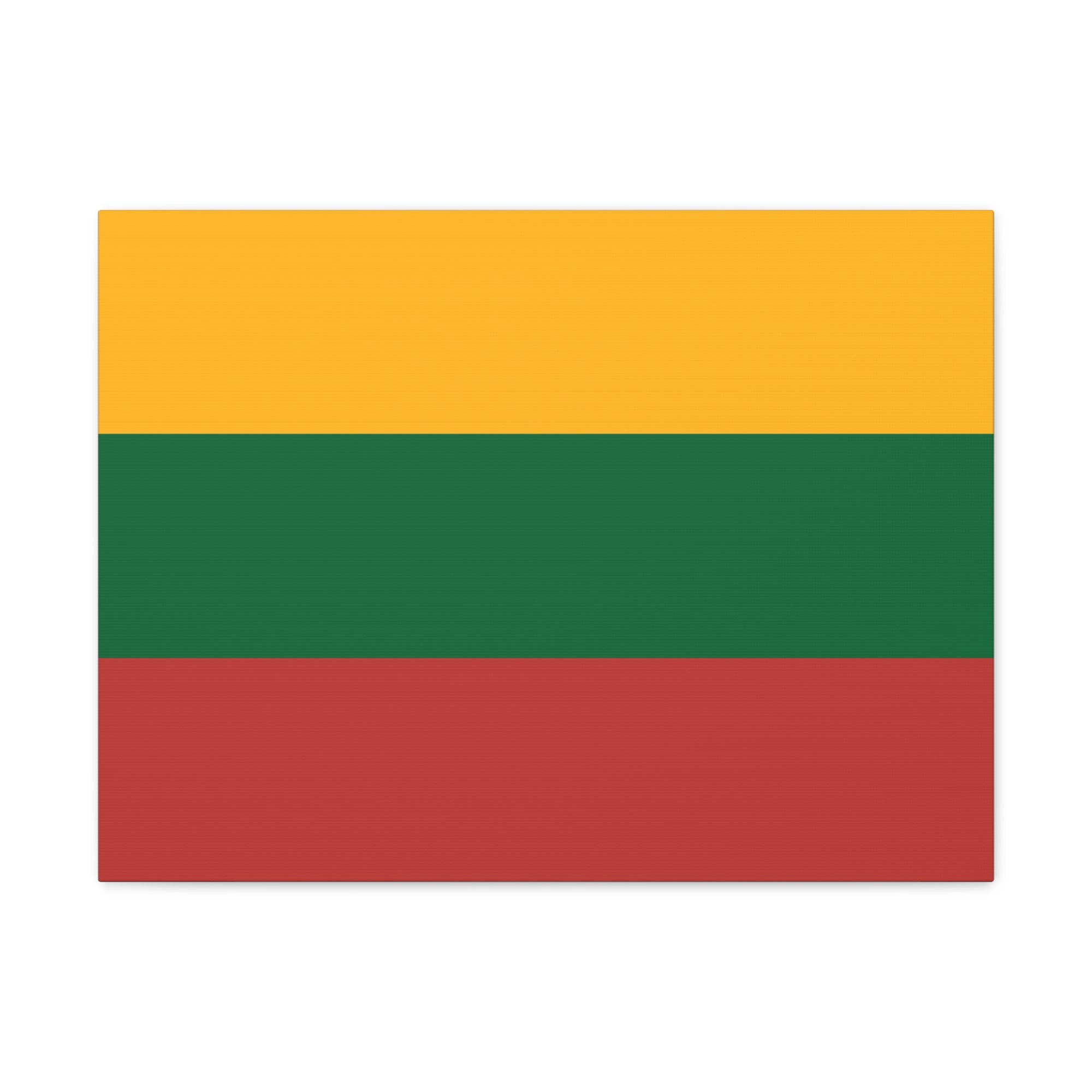 Lithuania Country Flag Canvas Vibrant Wall Art Unframed Home Decor-Express Your Love Gifts