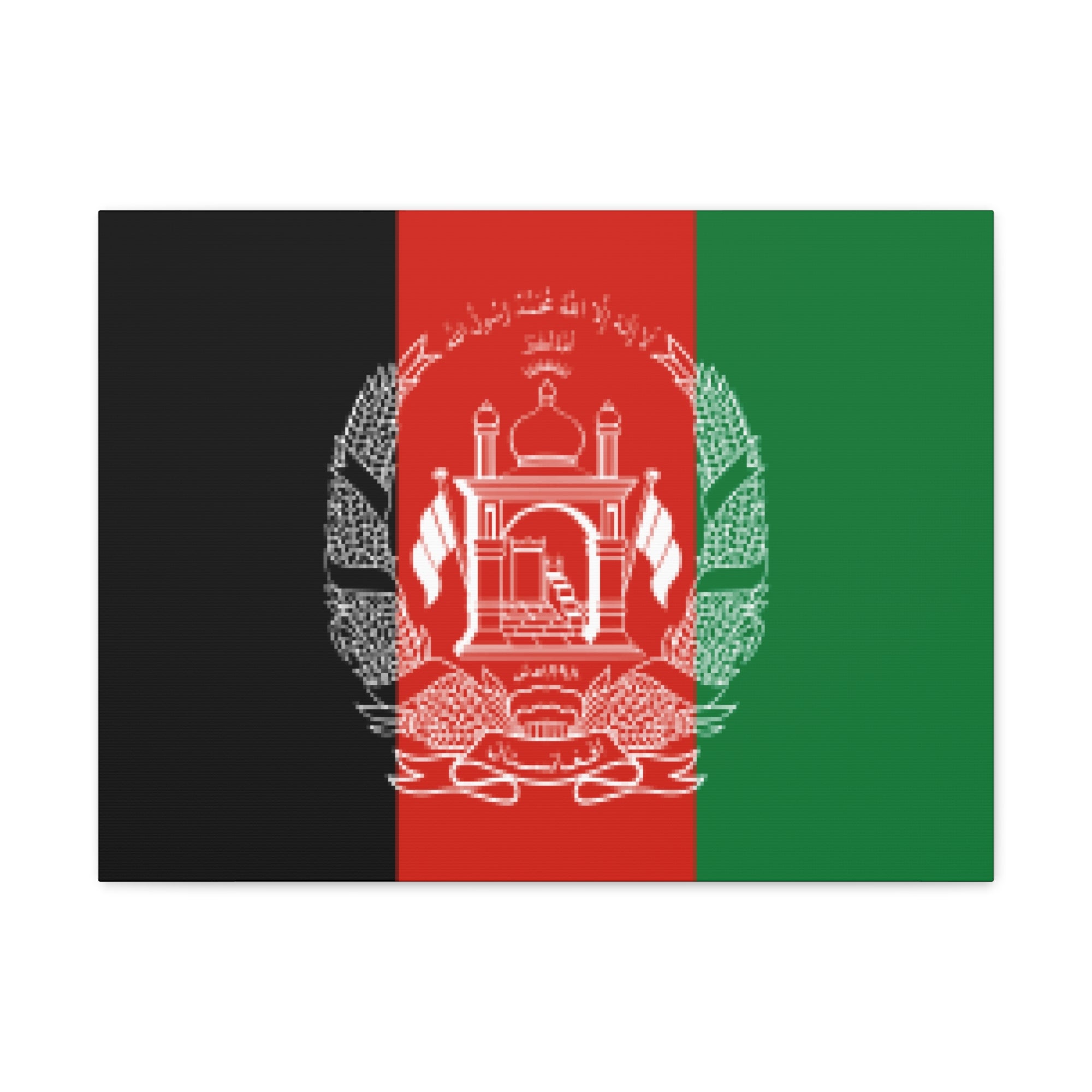 Afghanistan Country Flag Canvas Vibrant Wall Art Unframed Home Decor-Express Your Love Gifts