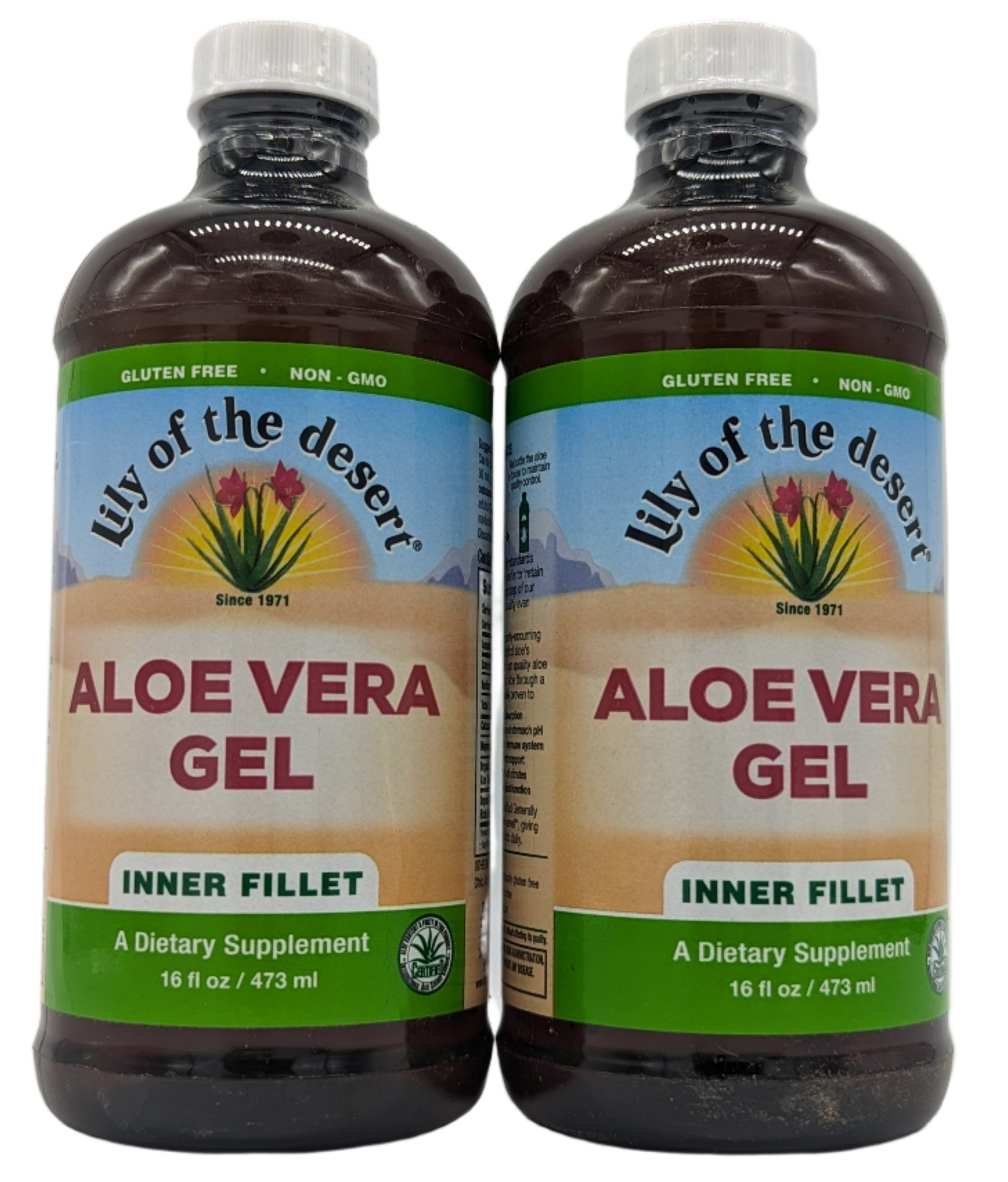 Lily of The Desert Aloe Vera Gel, 16 oz, 2 Pack-Express Your Love Gifts