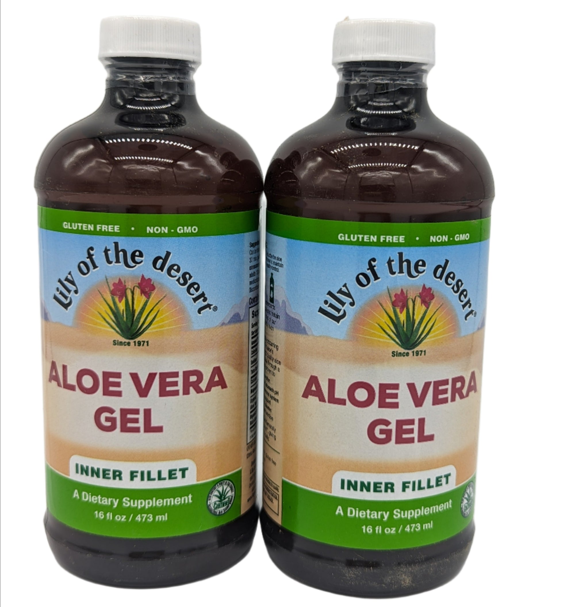 Lily of The Desert Aloe Vera Gel, 16 oz, 2 Pack-Express Your Love Gifts