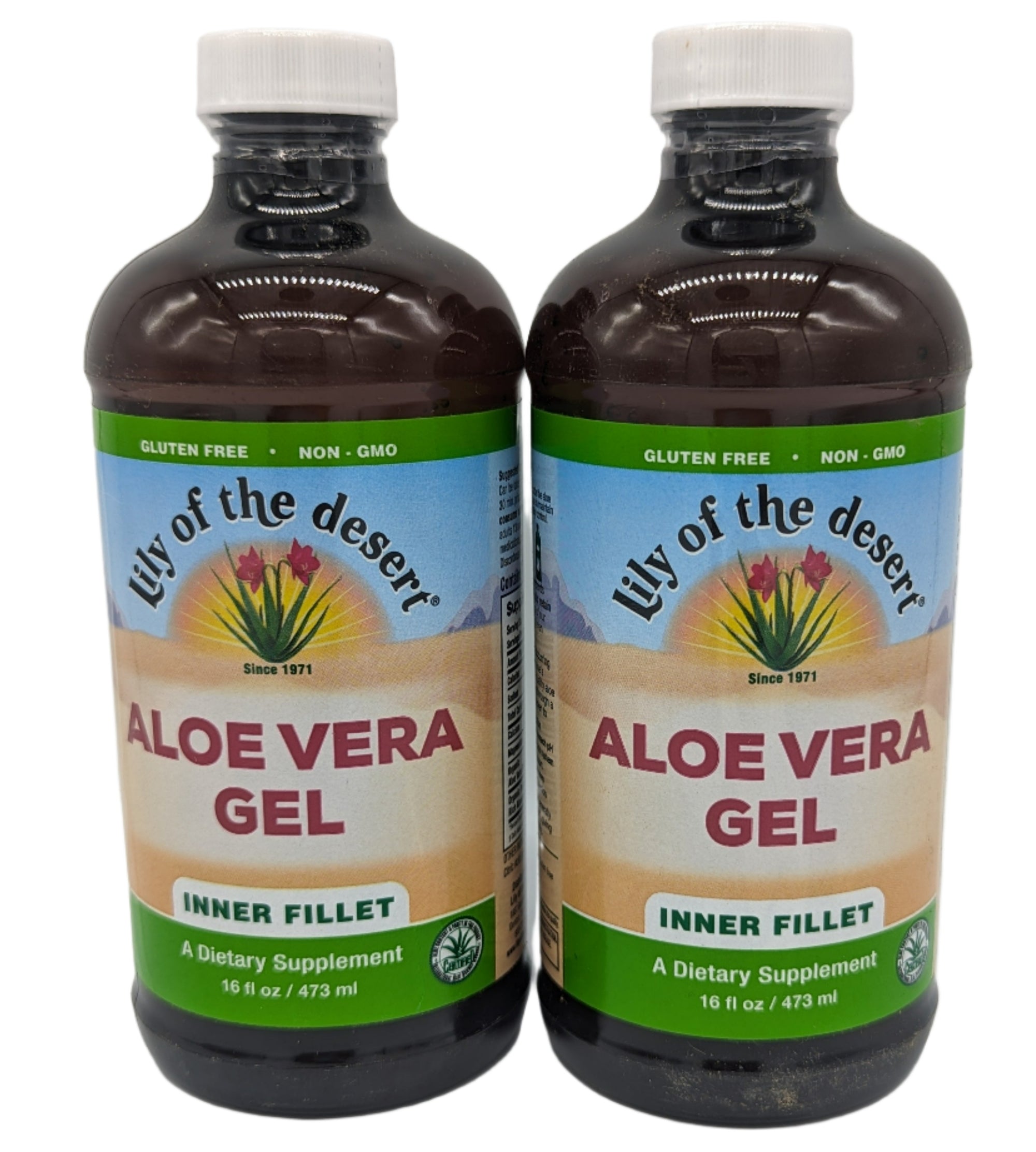 Lily of The Desert Aloe Vera Gel, 16 oz, 2 Pack-Express Your Love Gifts