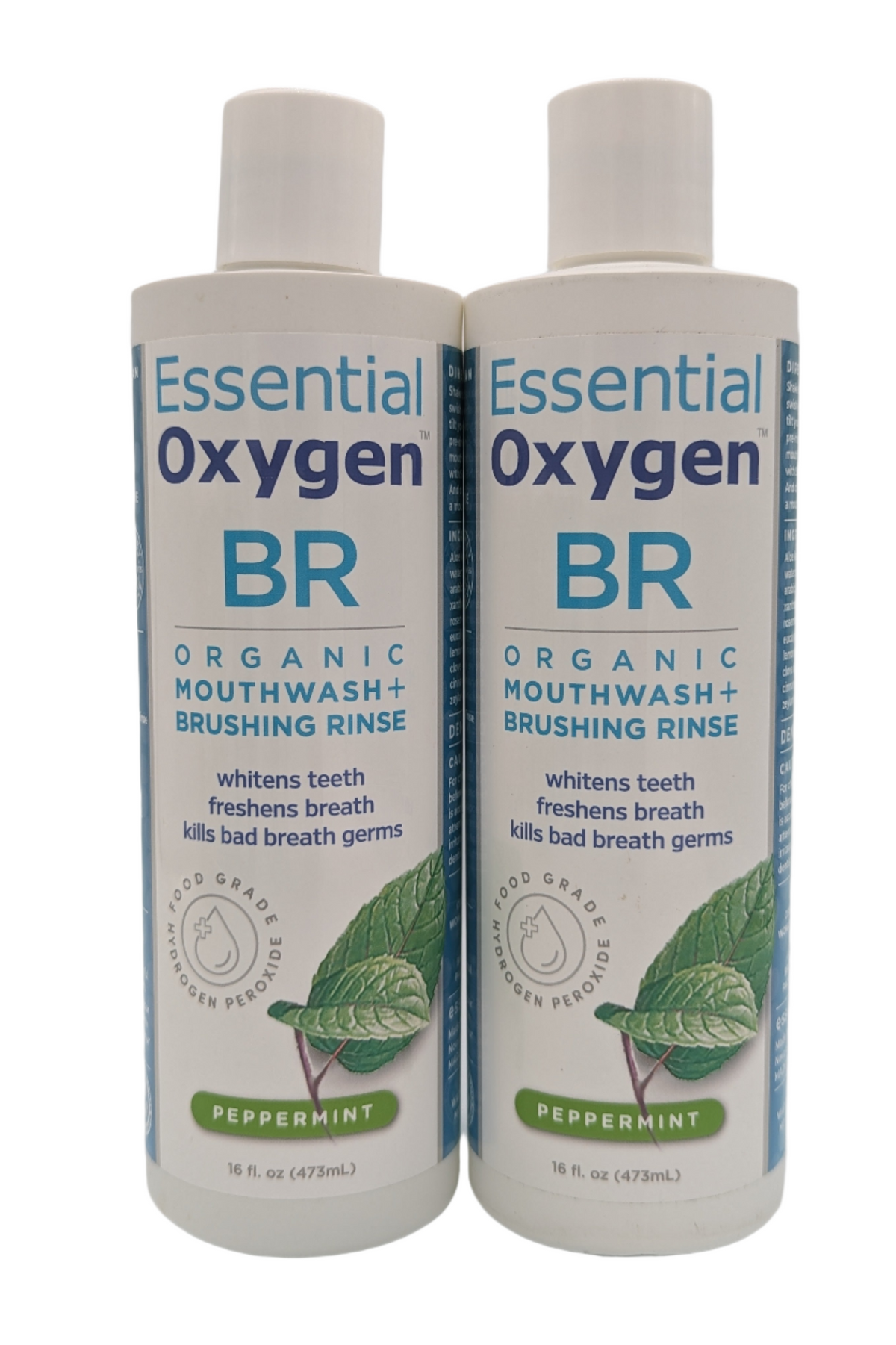 Essential Oxygen Peppermint Brushing Rinse 16oz 2-Pack-Express Your Love Gifts